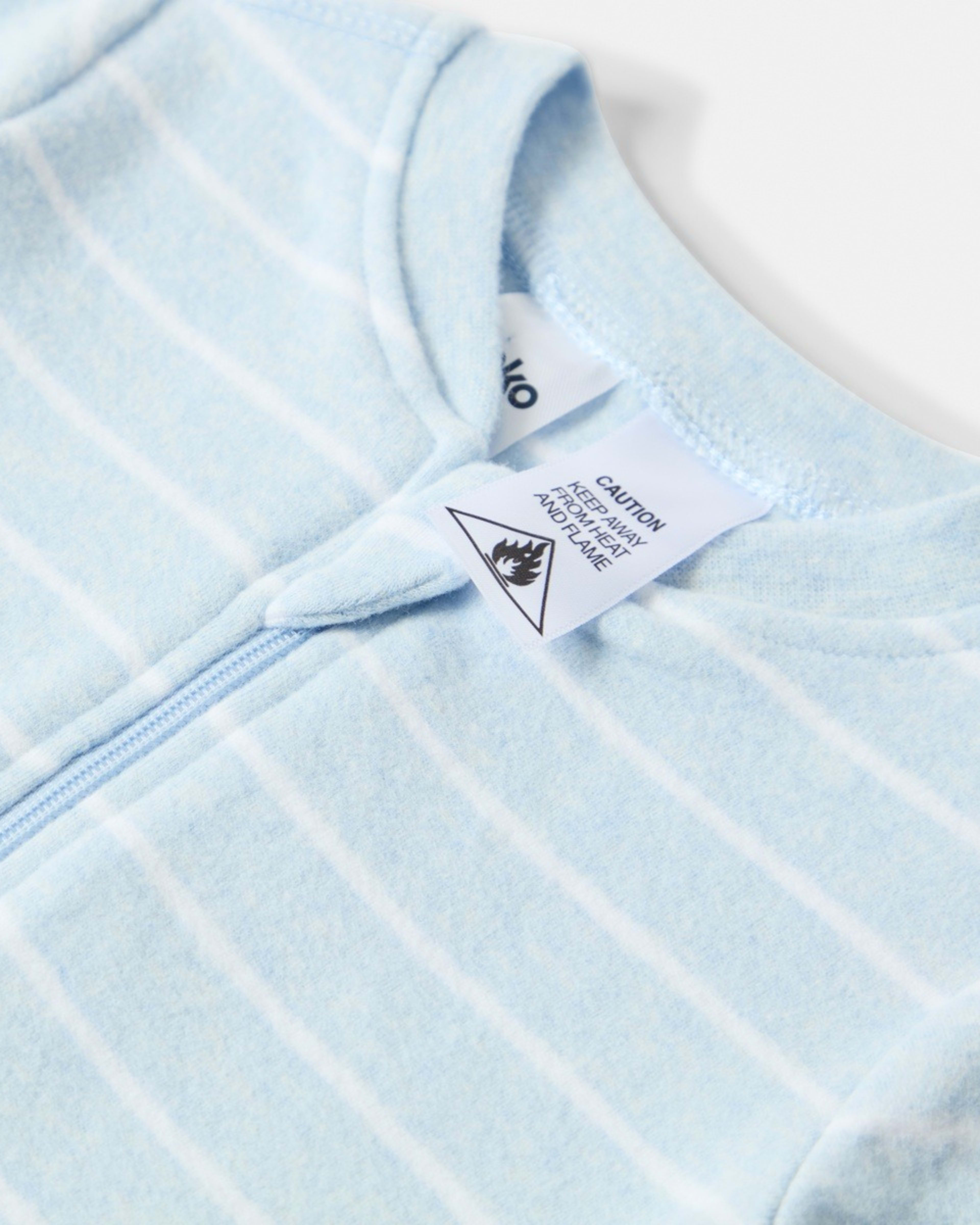 3 Sueded Coverall Blu Stripe, 3 of 4