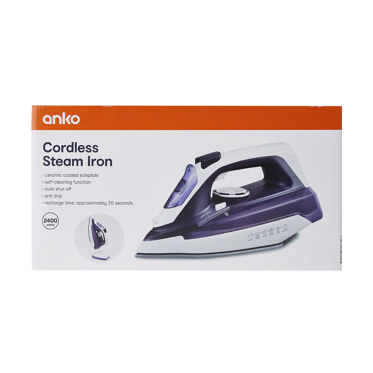 cordless steam iron kmart
