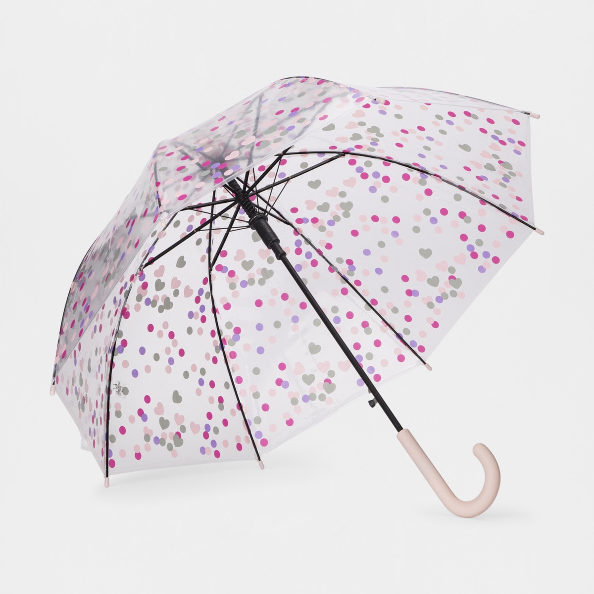 Confetti Clear Umbrella - Kmart
