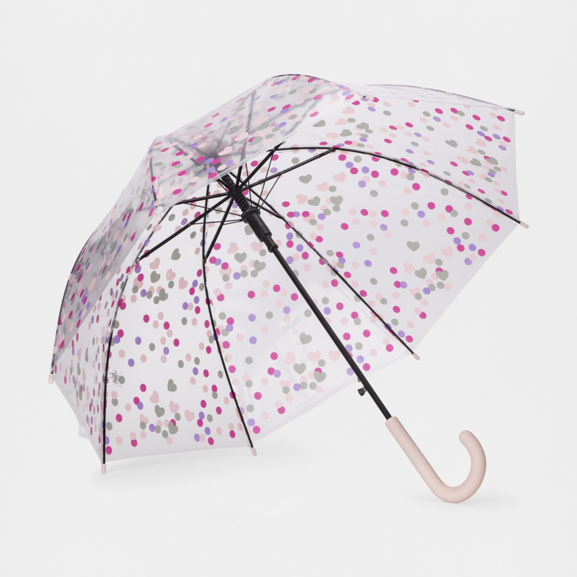 Confetti Clear Umbrella Kmart