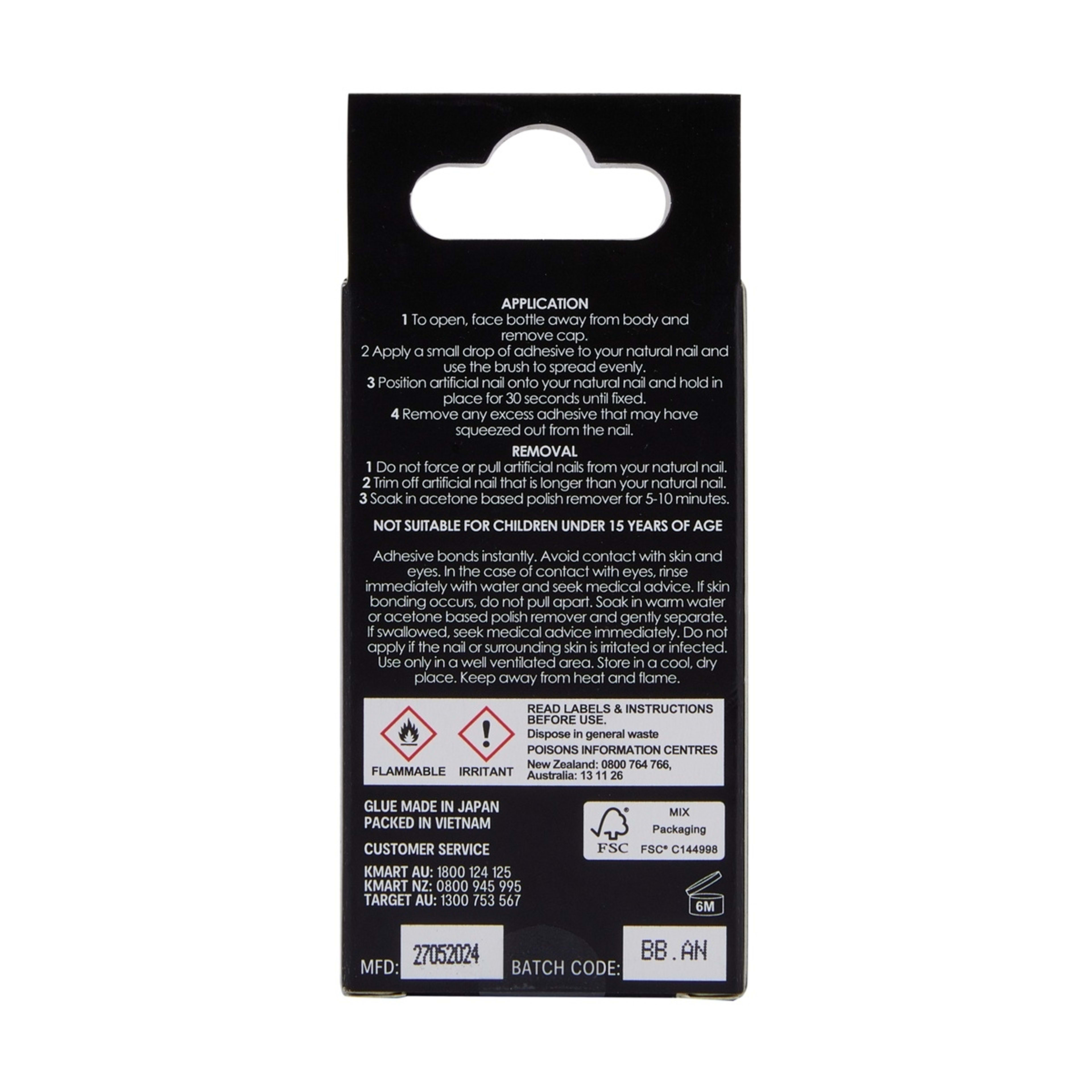 4 OXX Cosmetics Brush On Nail Glue, 4 of 4