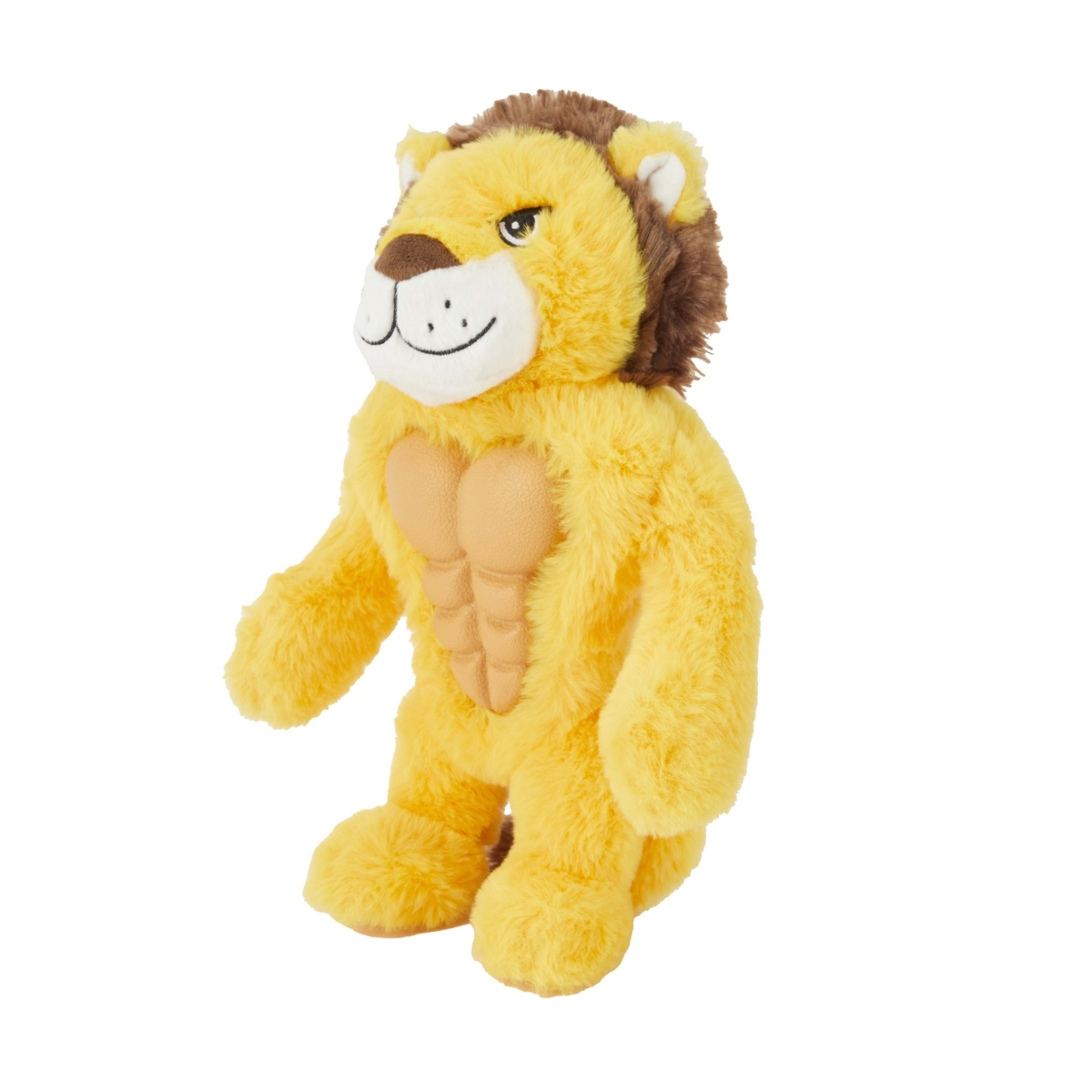 1 Pet Toy Super Tough Plush - Lion, 1 of 7