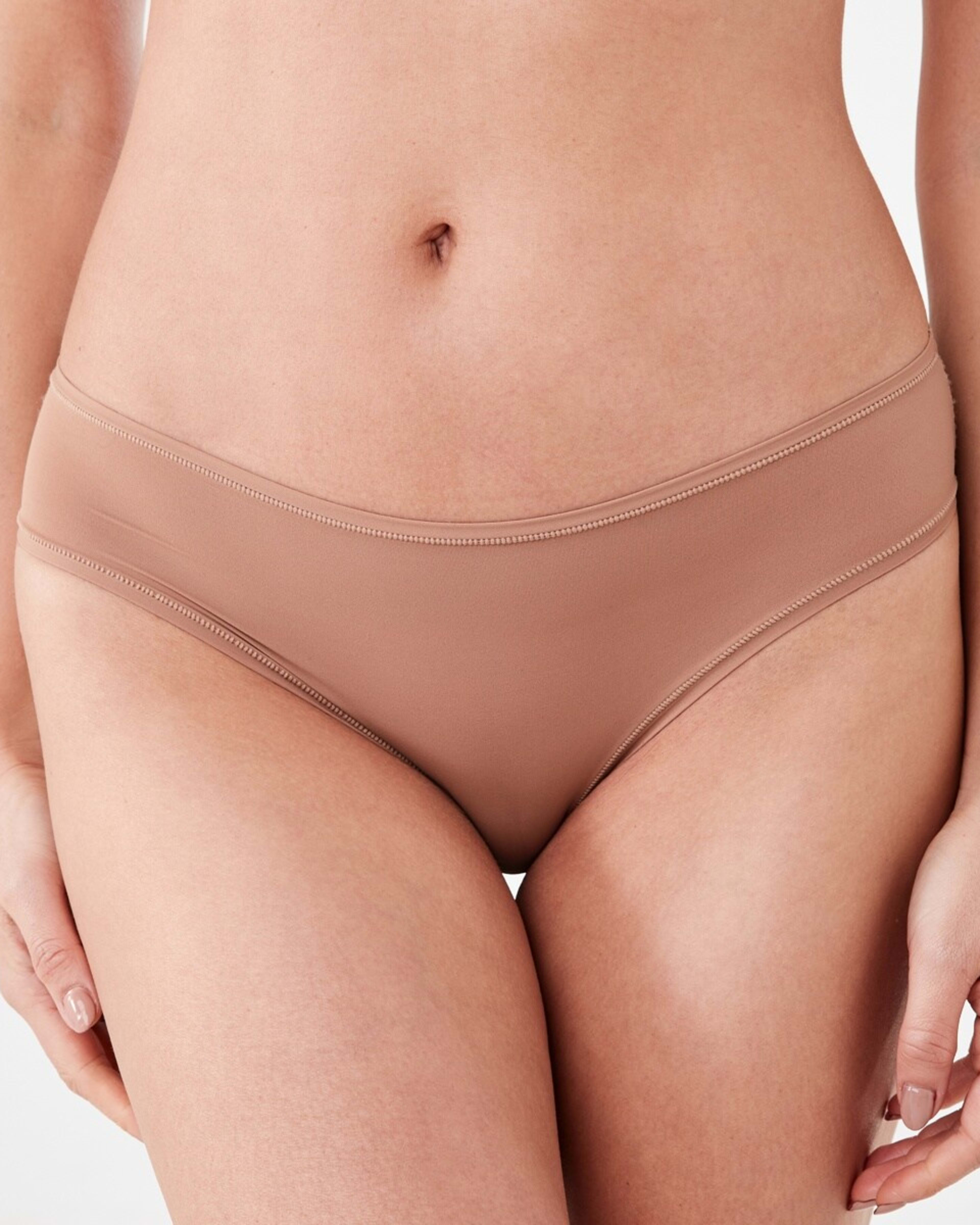 4 3 Pack Super Soft Bikini Briefs LIGHT FAWN, SOFT CLAY, LIGHT FAWN, 4 of 8