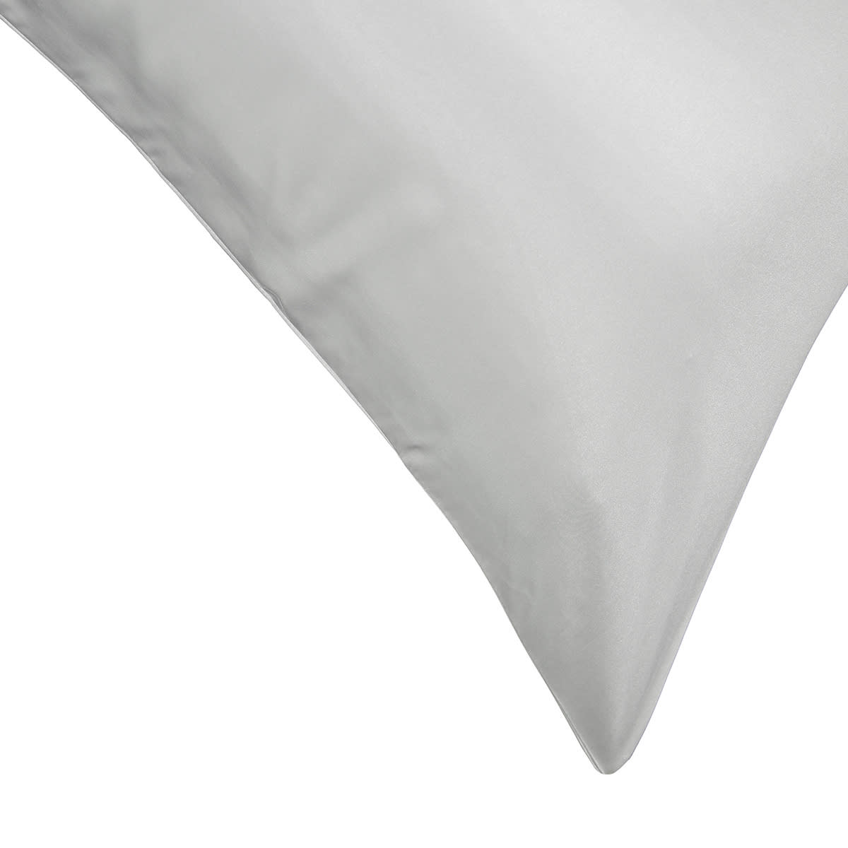Silk Pillowcase Silver Kmart