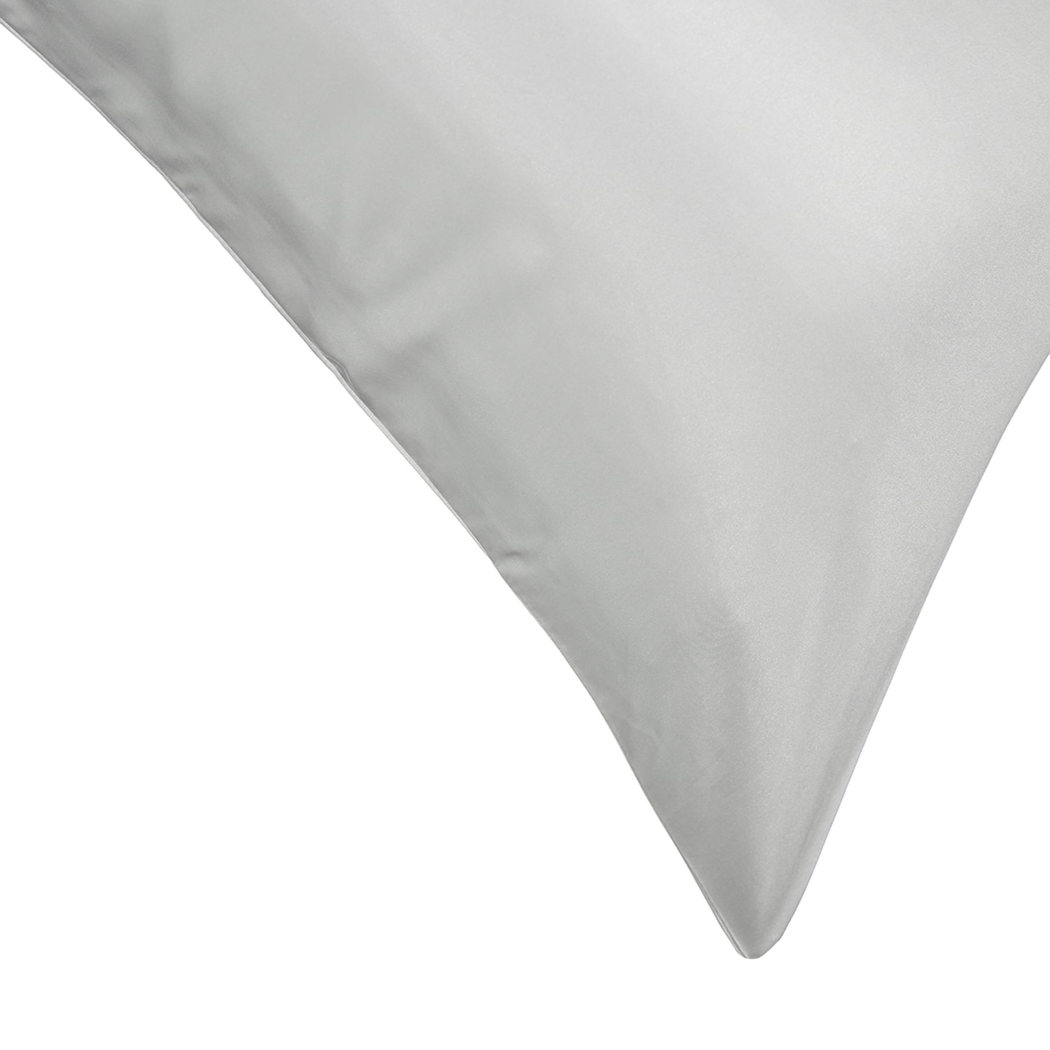 Silk Pillowcase Silver Kmart
