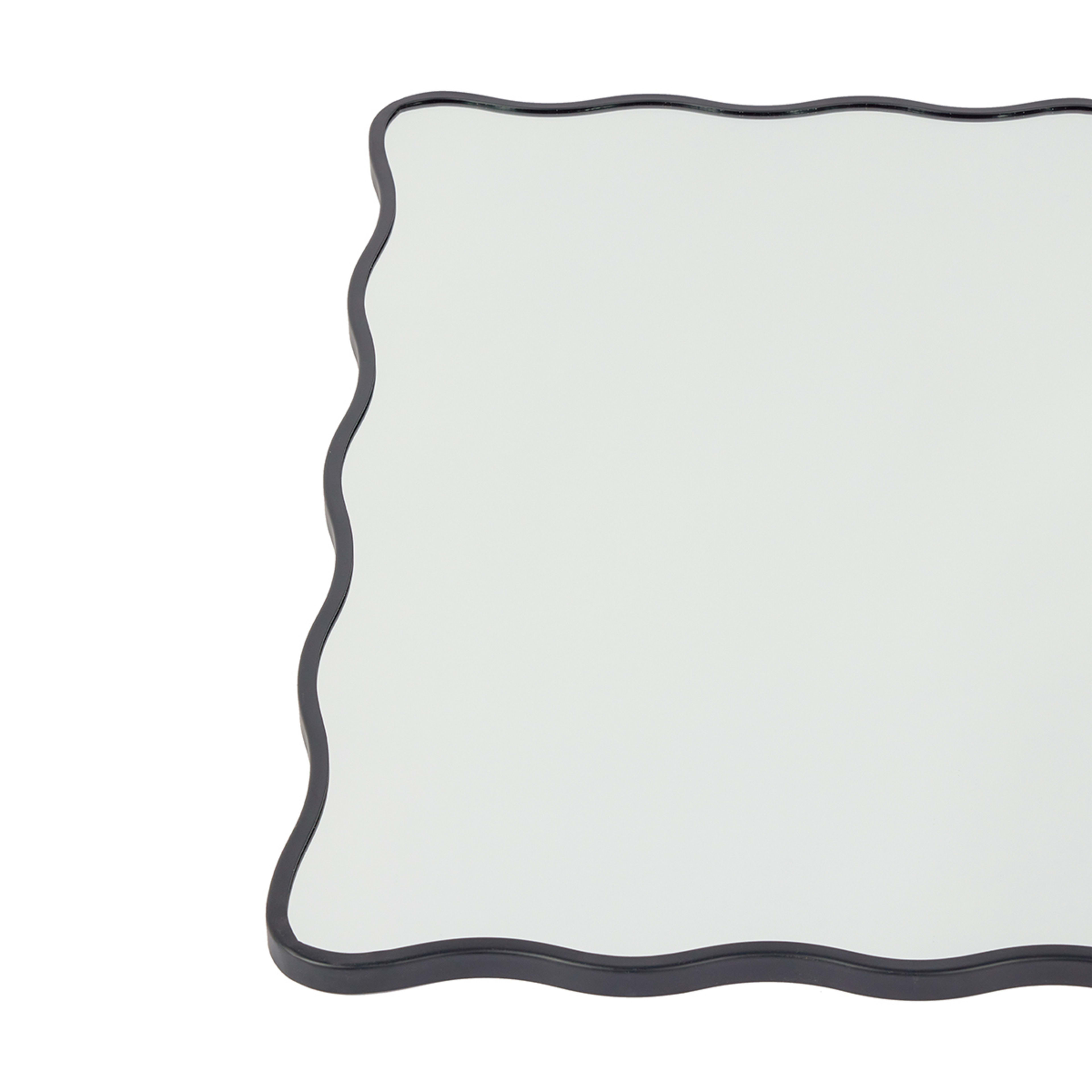 2 Wave Mirror - Black, 2 of 6
