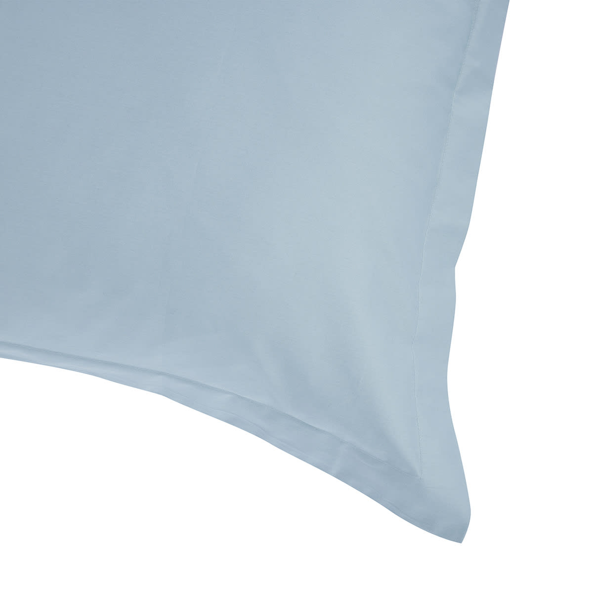 500 Thread Count Australian Grown Cotton European Pillowcase Blue Kmart
