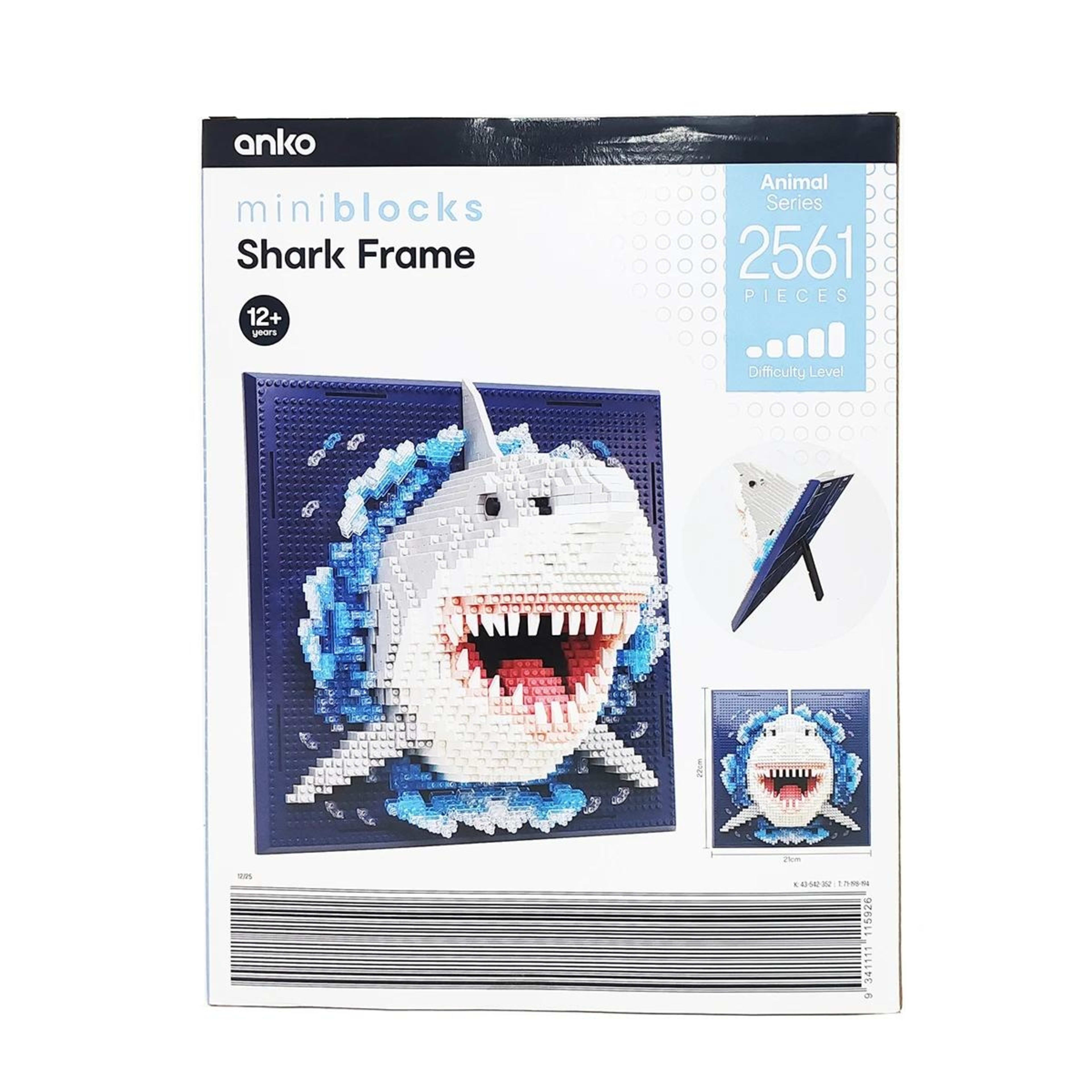 6 2561 Piece Mini Blocks Animal Series: Shark Frame, 6 of 6