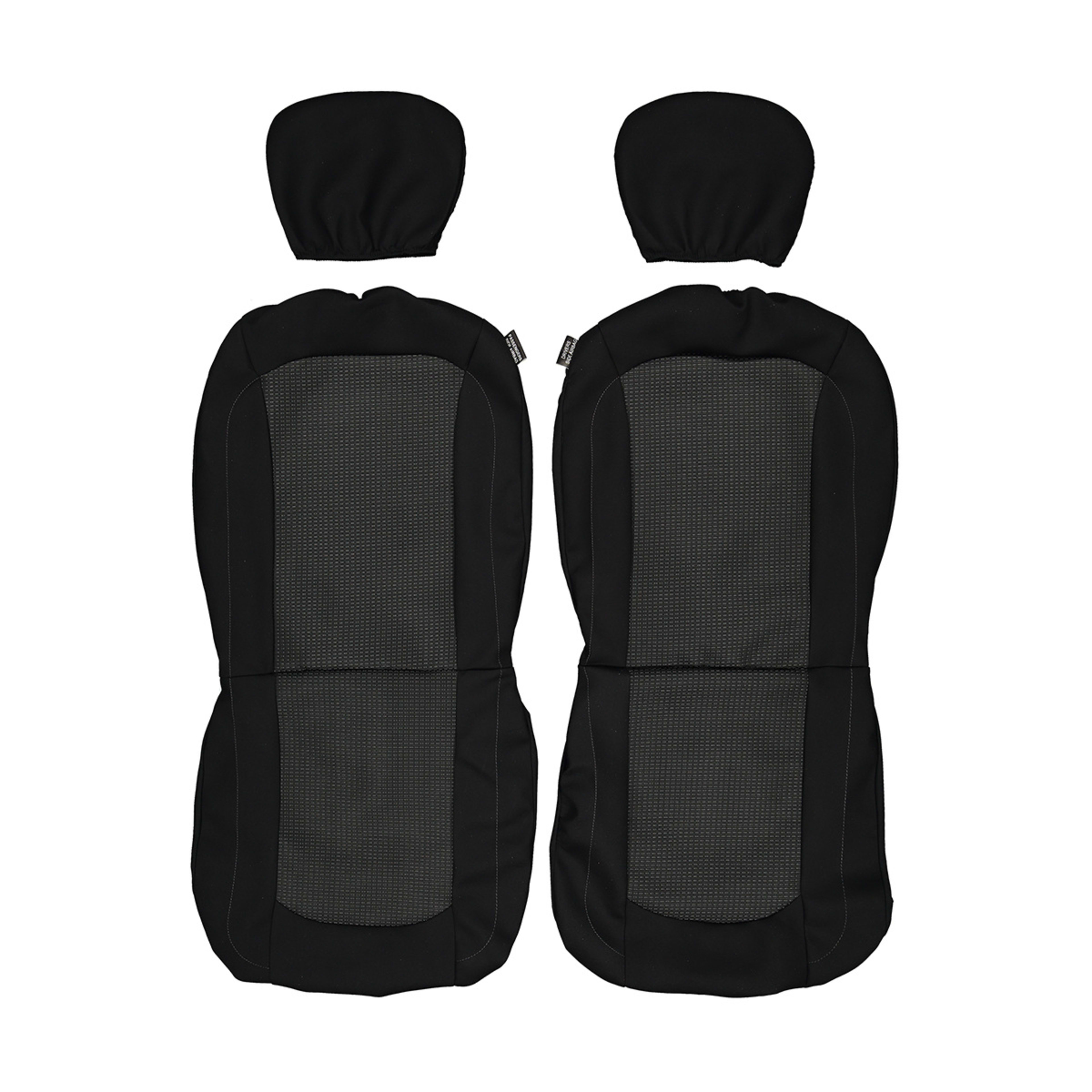 3 Pack Jacquard Seat Covers Black Kmart