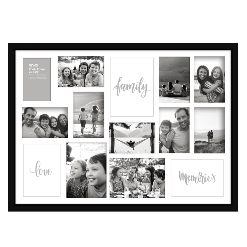 Frame Collage Audrey Black Kmart