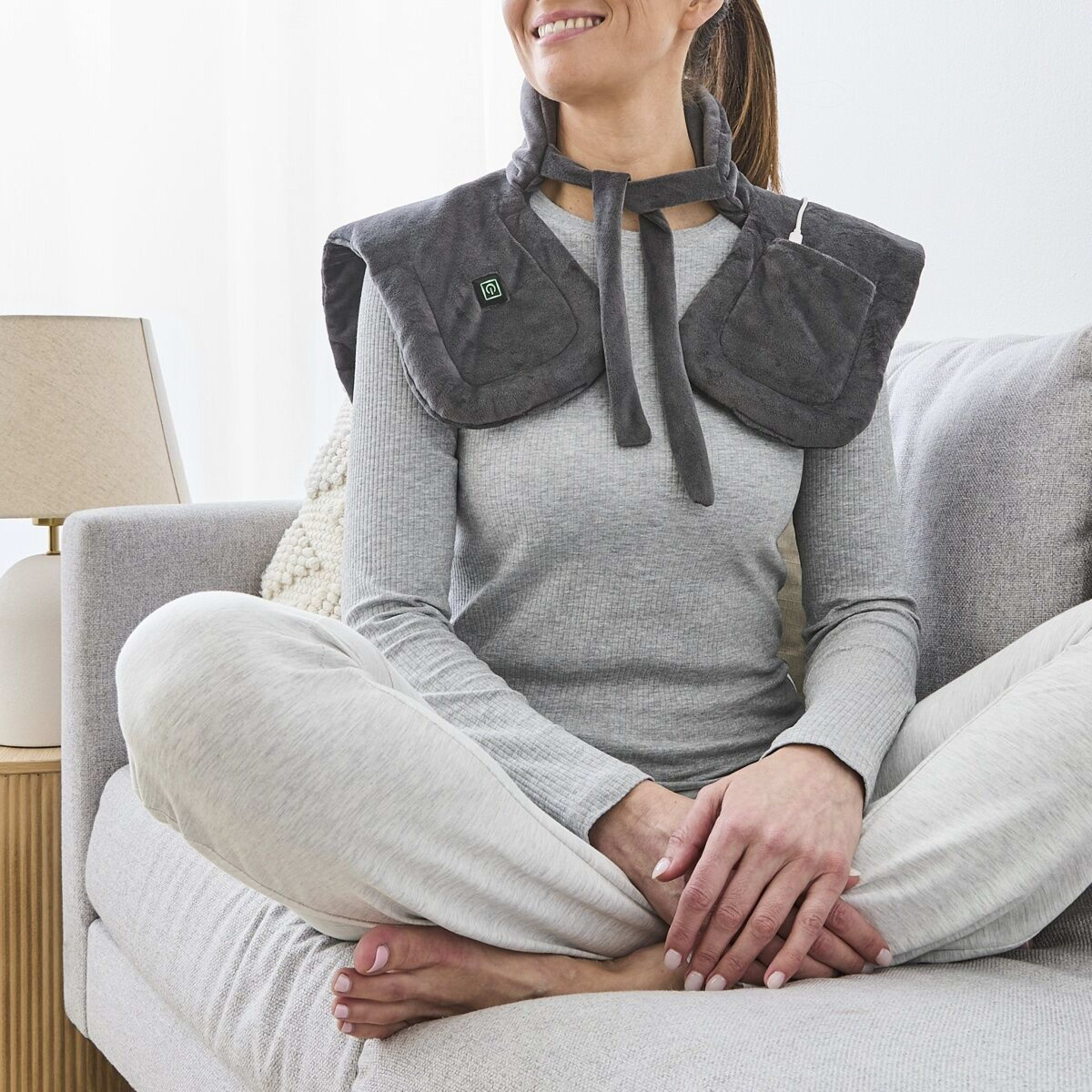 2 Heated Shoulder Warmer - Cool Grey, 2 of 9