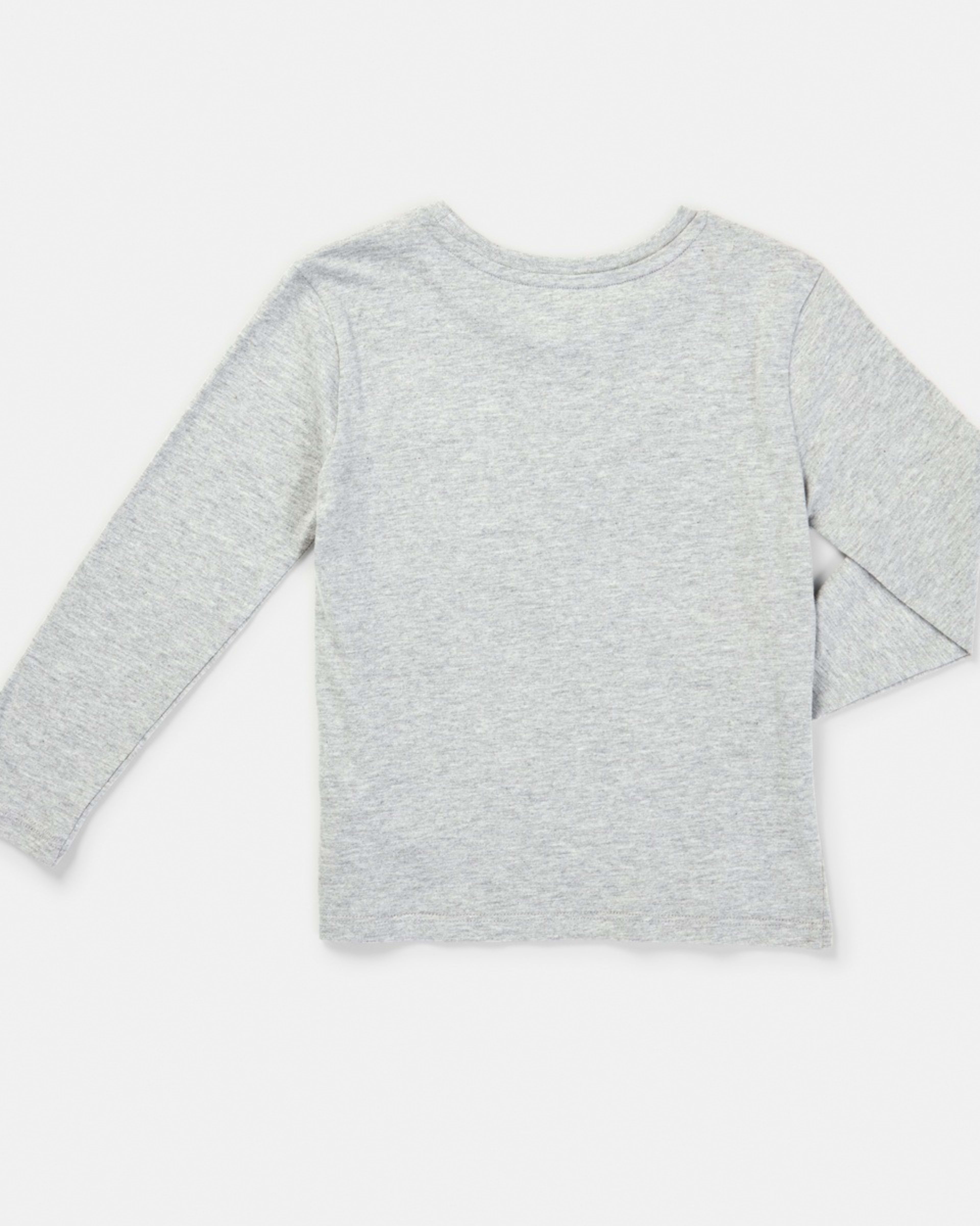 8 Long Sleeve Print T-shirt Gry Monste, 8 of 8