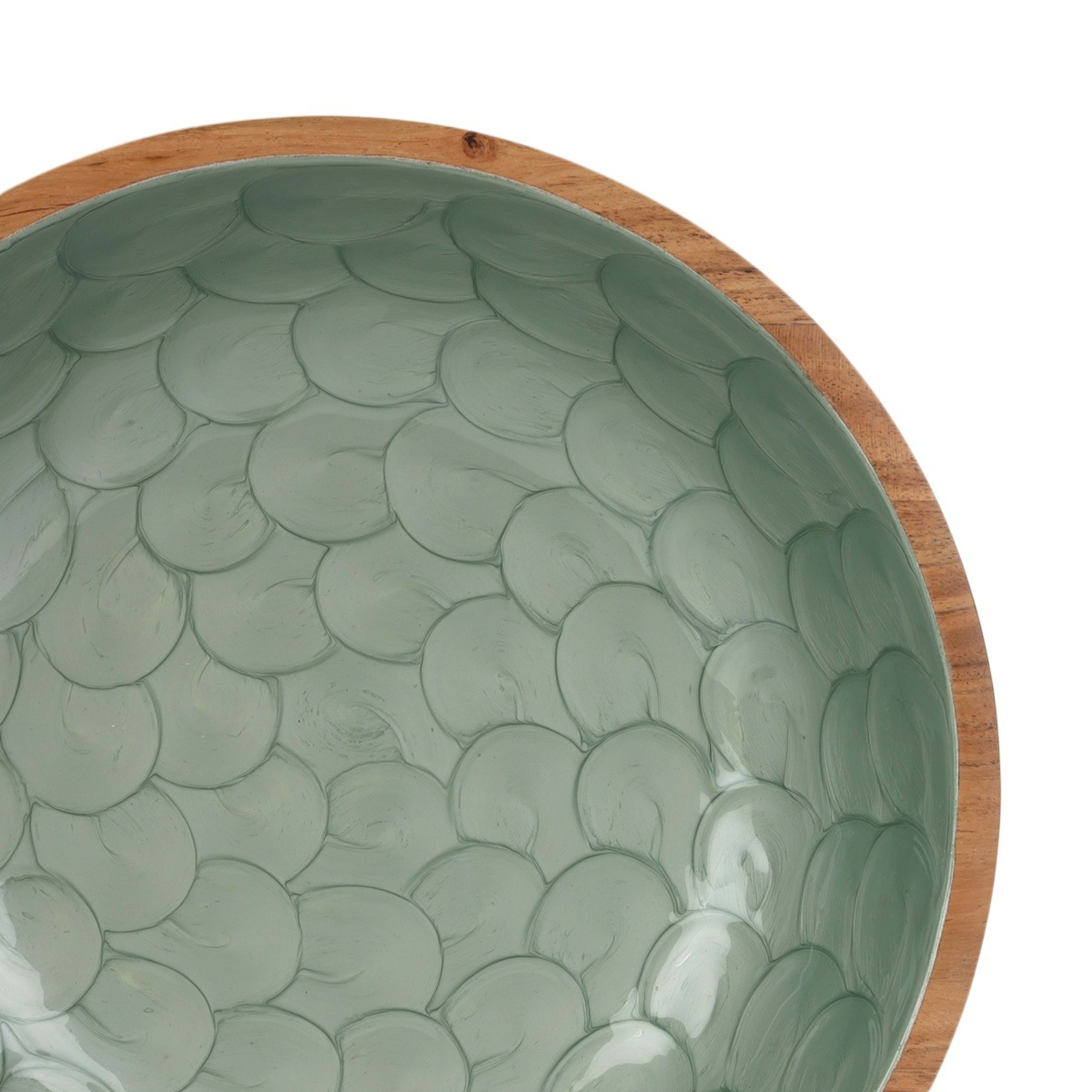 3 Sage Enamel Bowl, 3 of 6