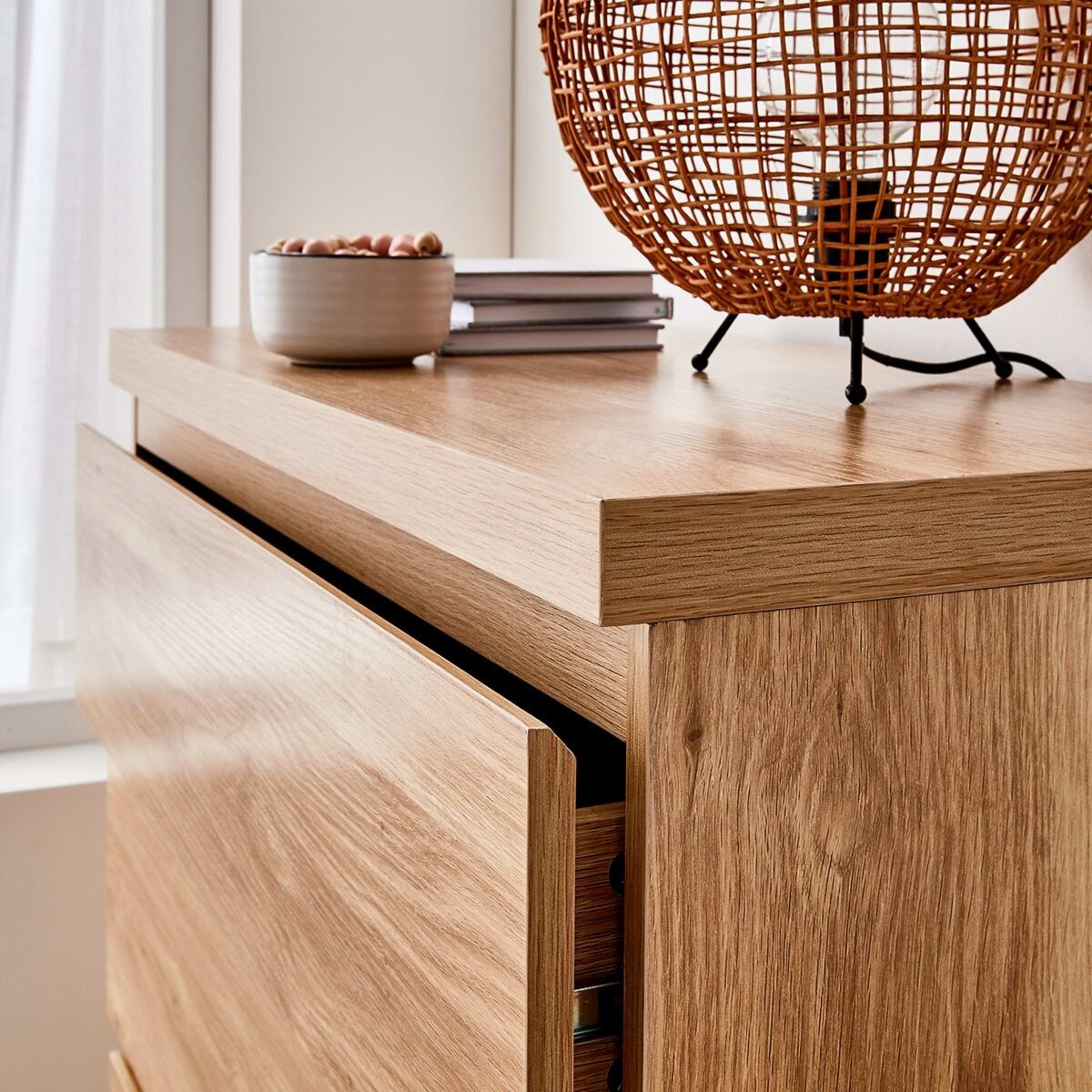 7 3 Drawer - Oak Look, 7 of 10