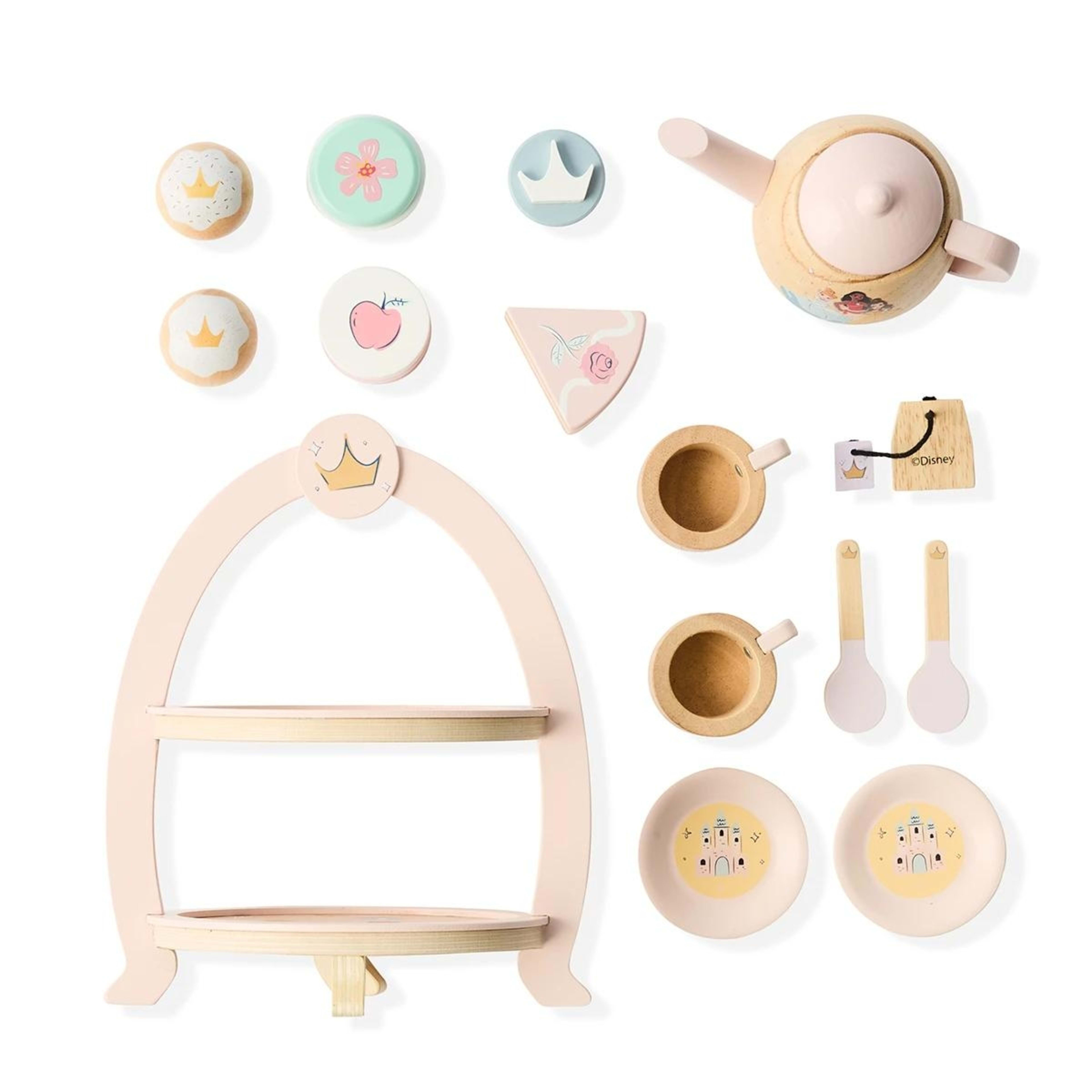3 15 Piece Disney Princess High Tea Set, 3 of 9