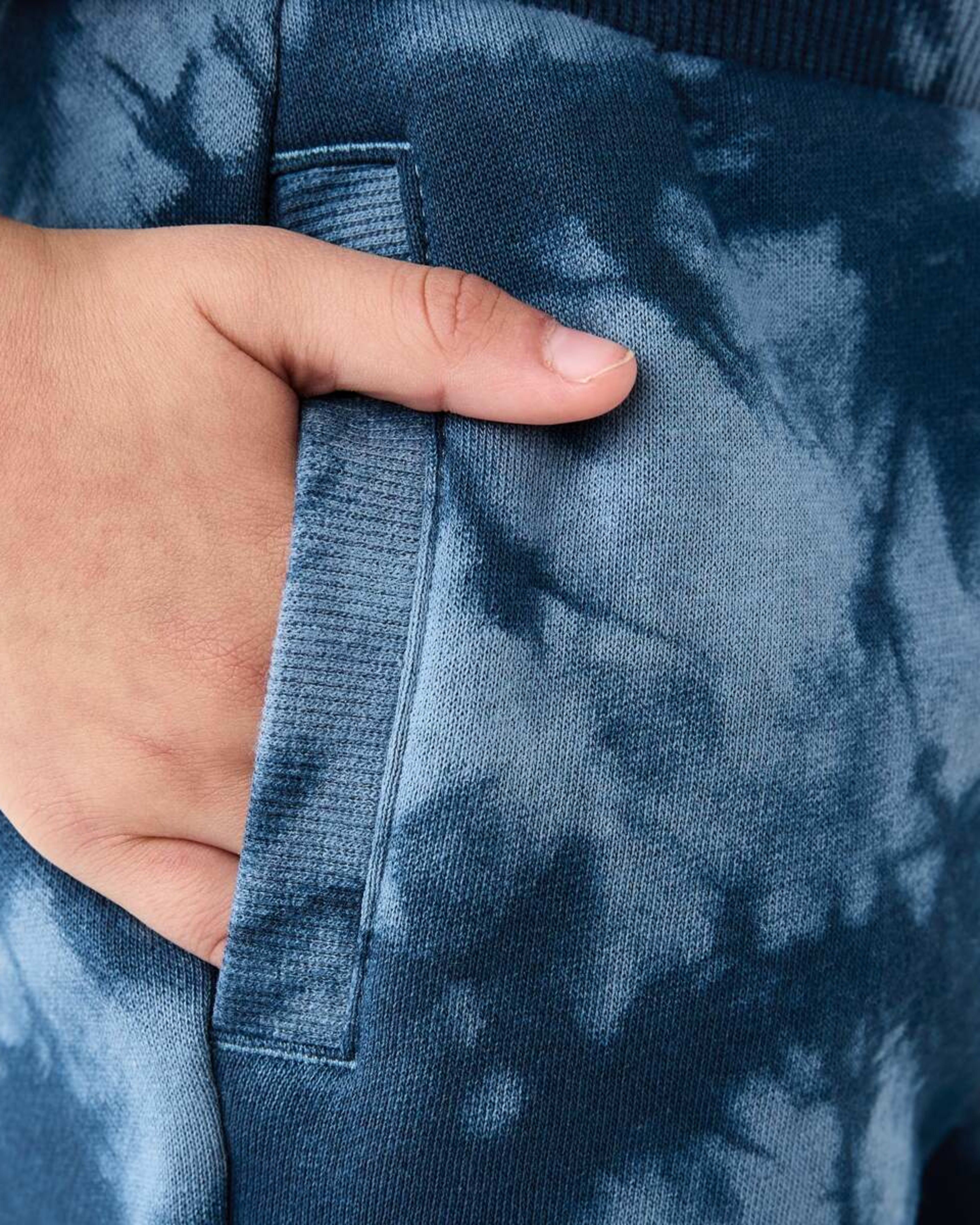 4 All Over Print Trackpants Blu Tiedye, 4 of 9