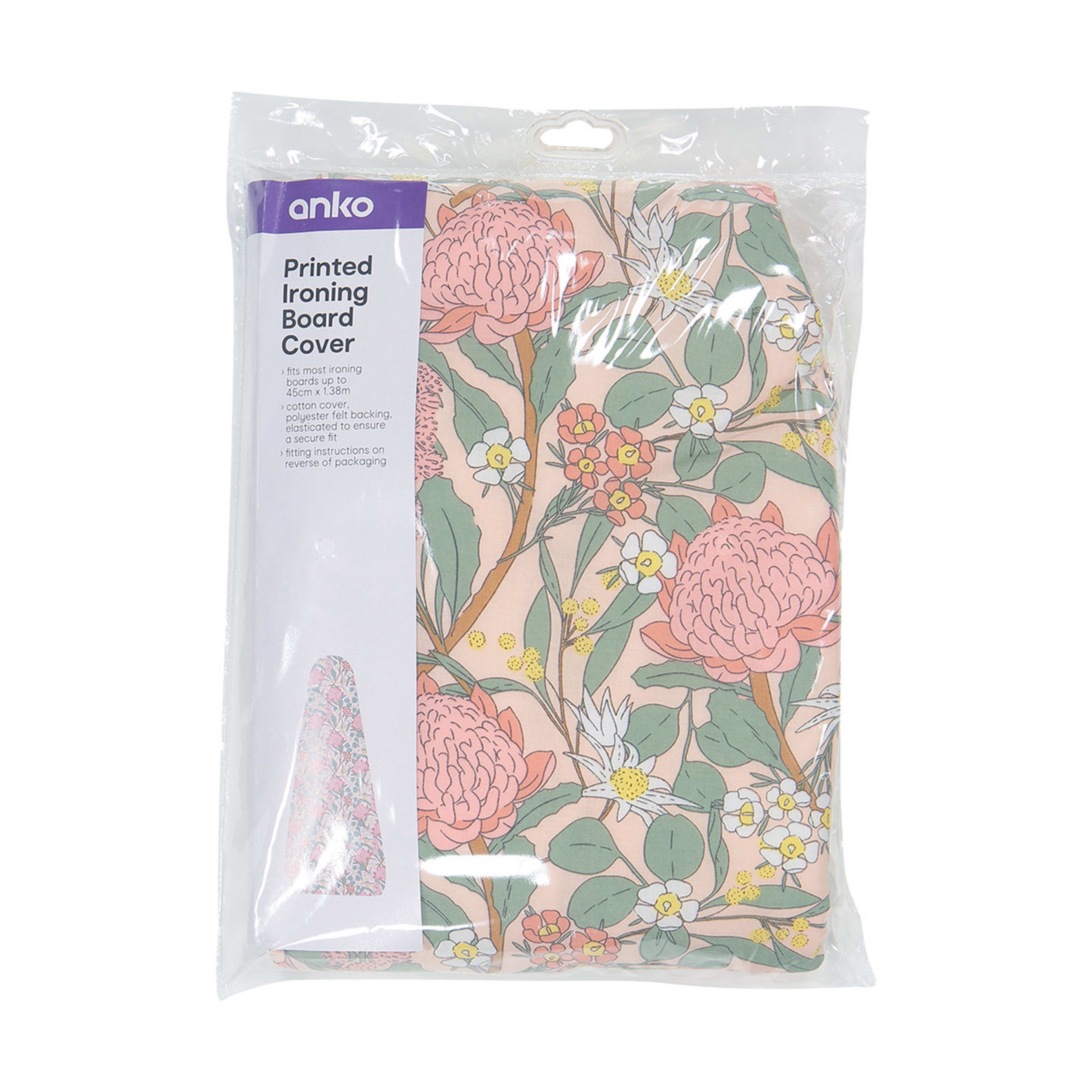Printed Ironing Board Cover Floral Kmart