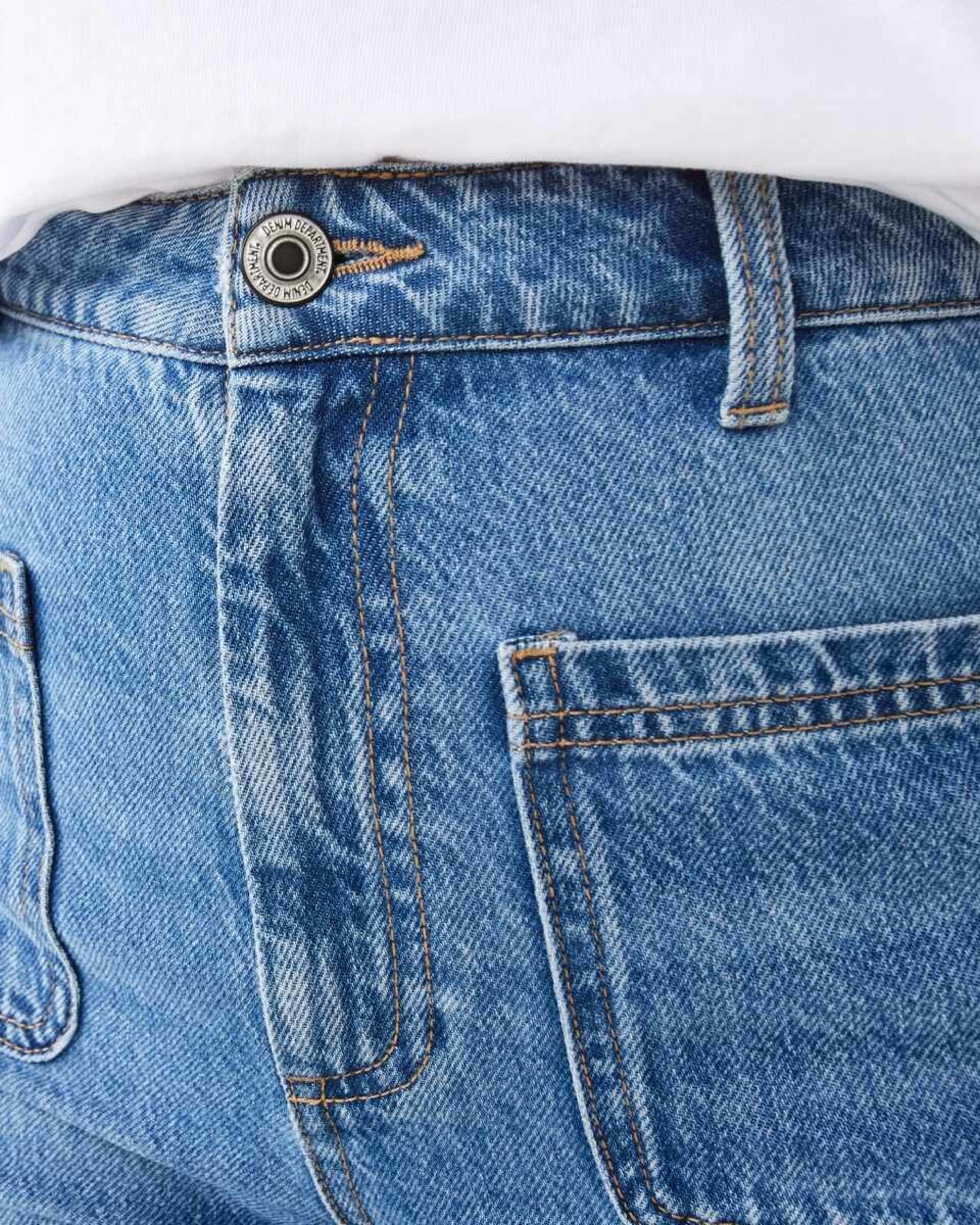 5 Wide Leg Pocket Jeans MID WASH, 5 of 10