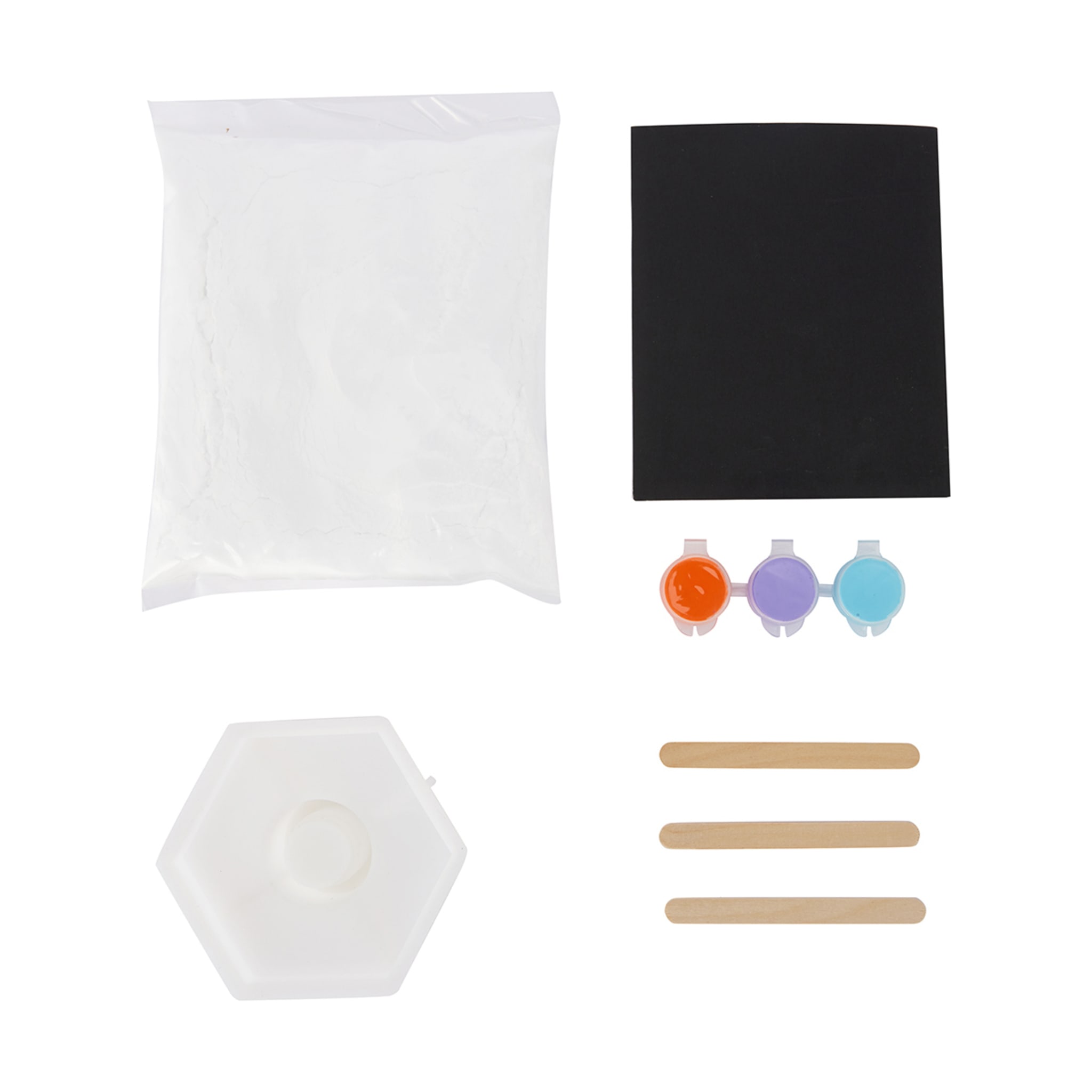 DIY Plaster Casting Candle Holders Kit Kmart