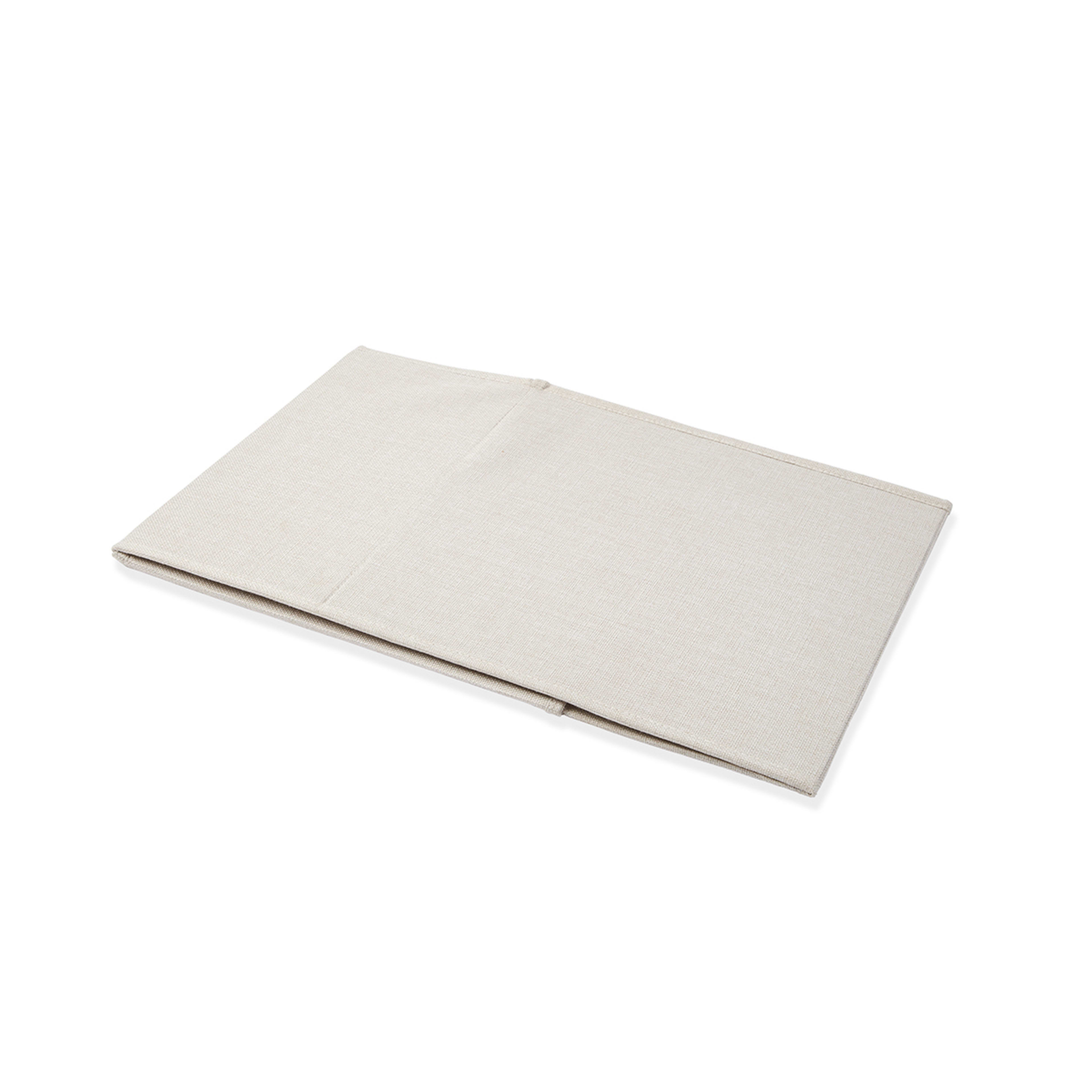 8 Linen Look Clothing Storage Box - Beige, 8 of 9