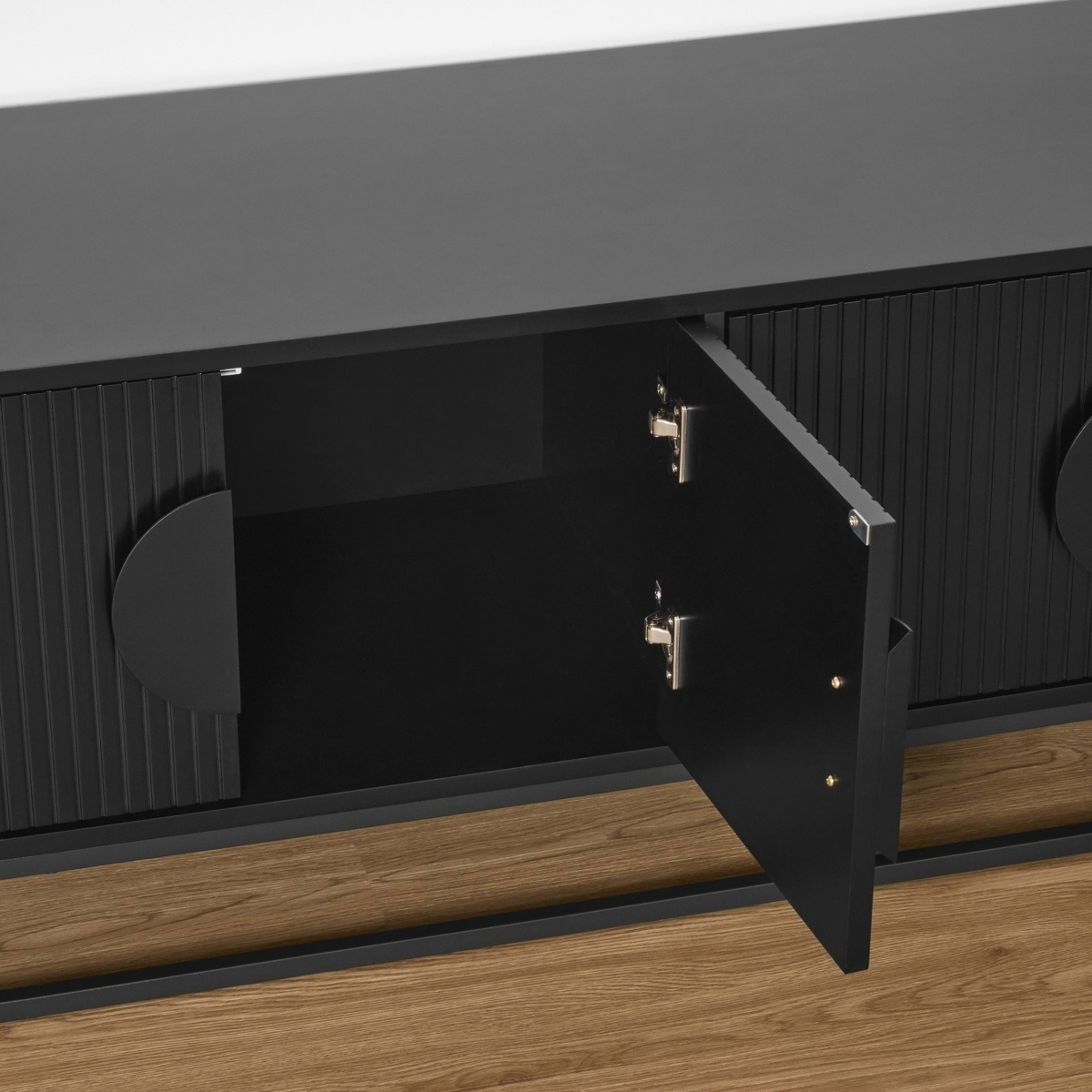 9 Stevie Entertainment Unit - Black, 9 of 10