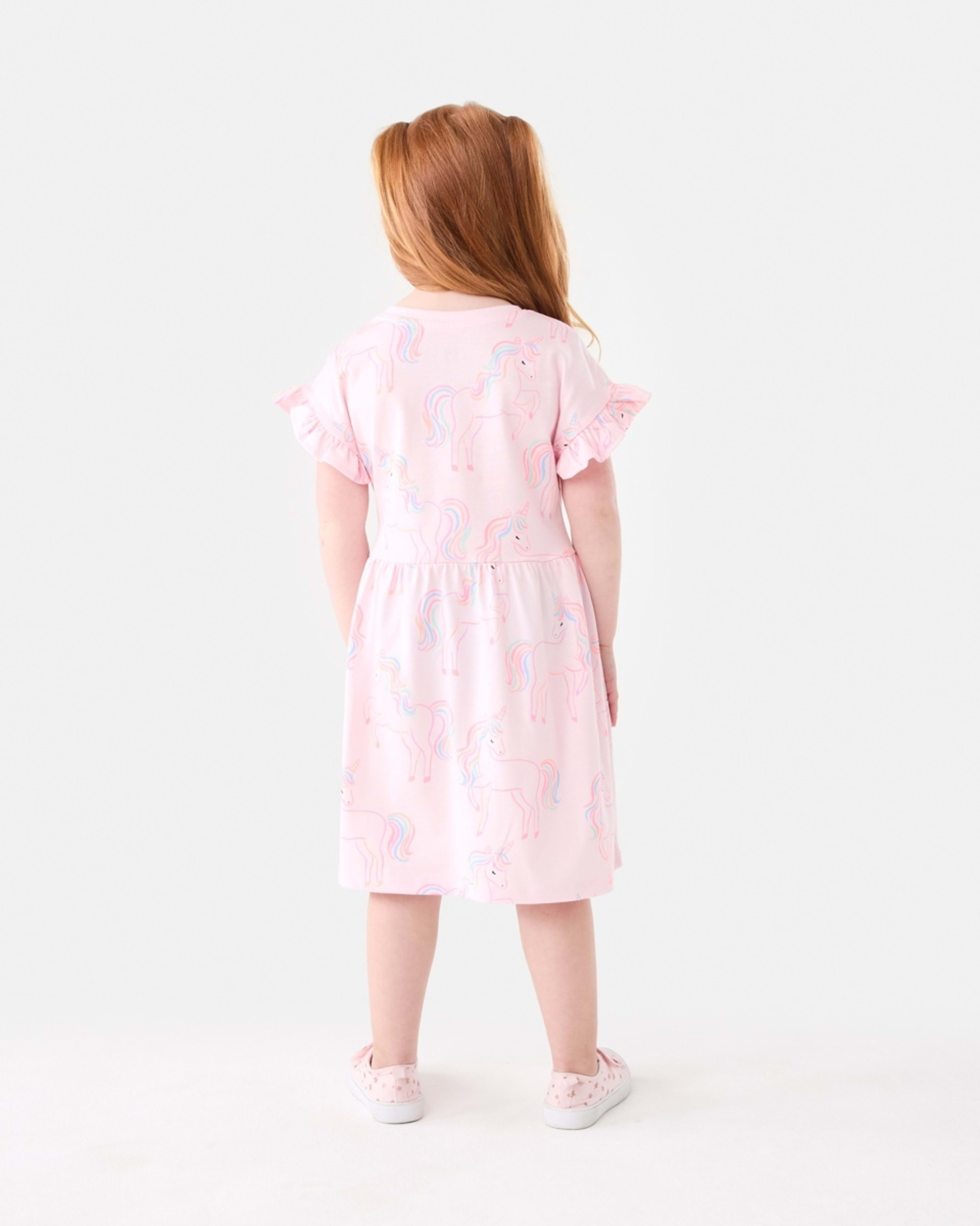 8 Jersey Dress VIBRANT UNICORN BALLERINA, 8 of 8