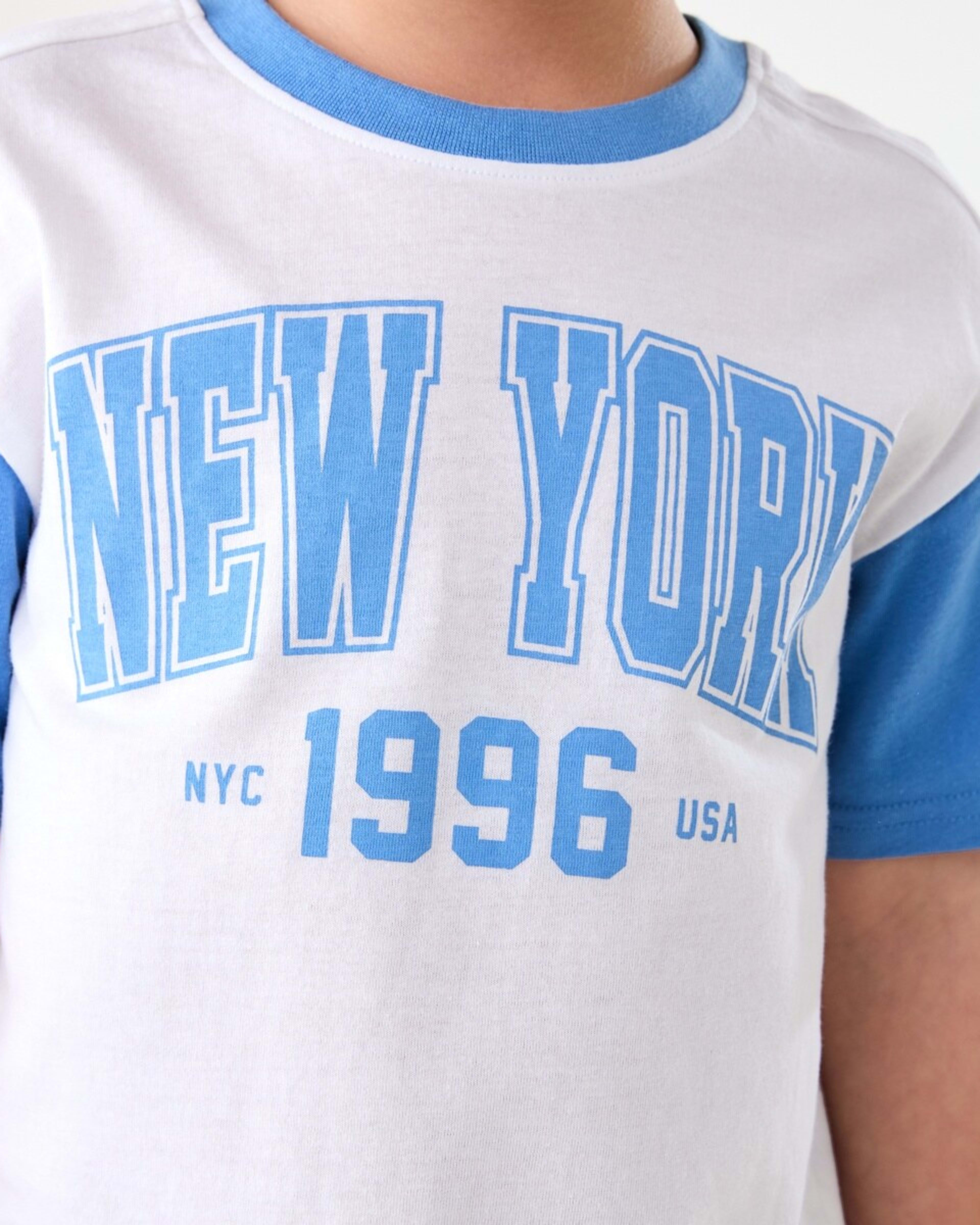 4 Chest Print T-shirt NEW YORK 1996 SNOW WHITE, 4 of 6
