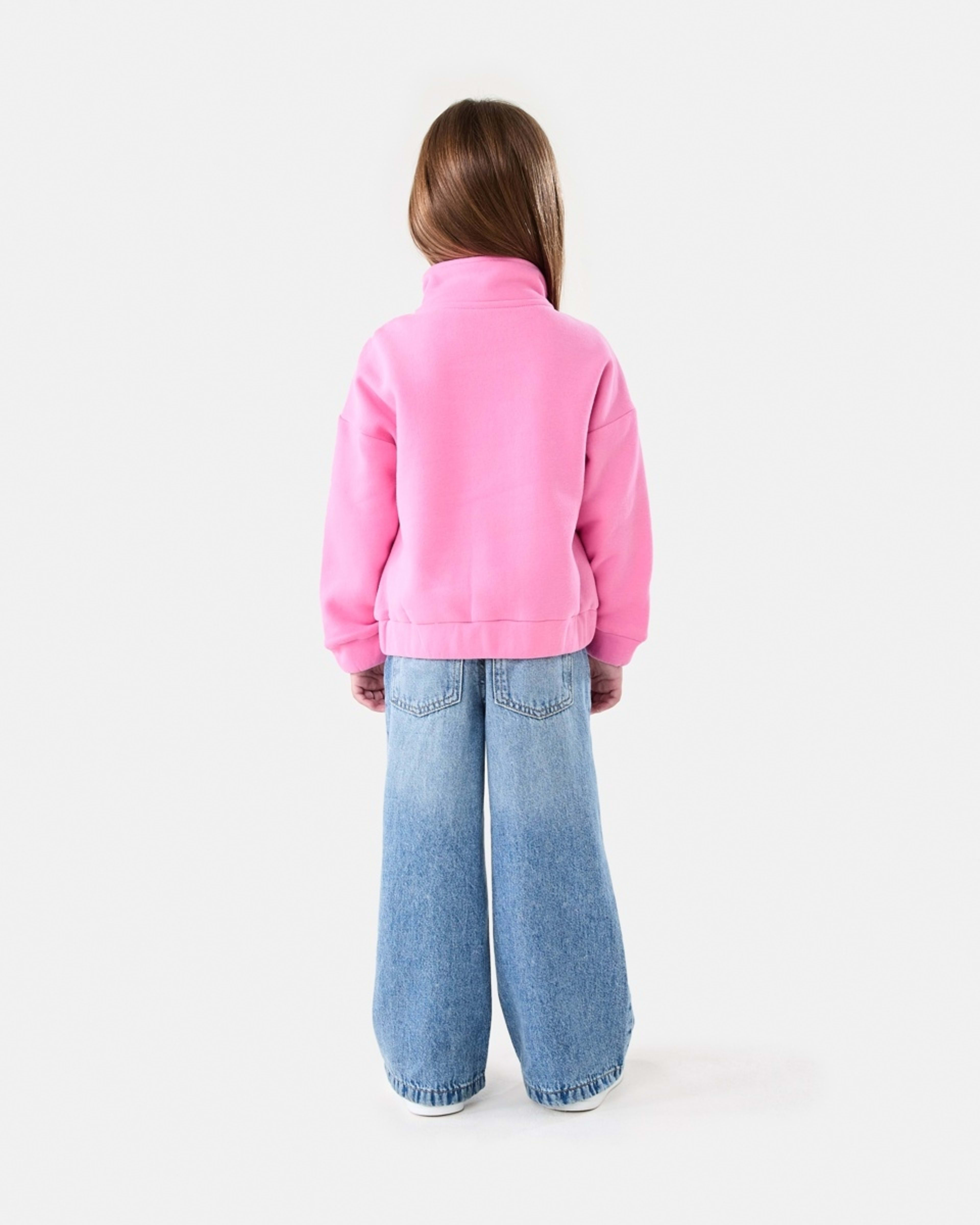 8 Quarter Zip Fleece Sweatshirt Lovely, 8 of 8