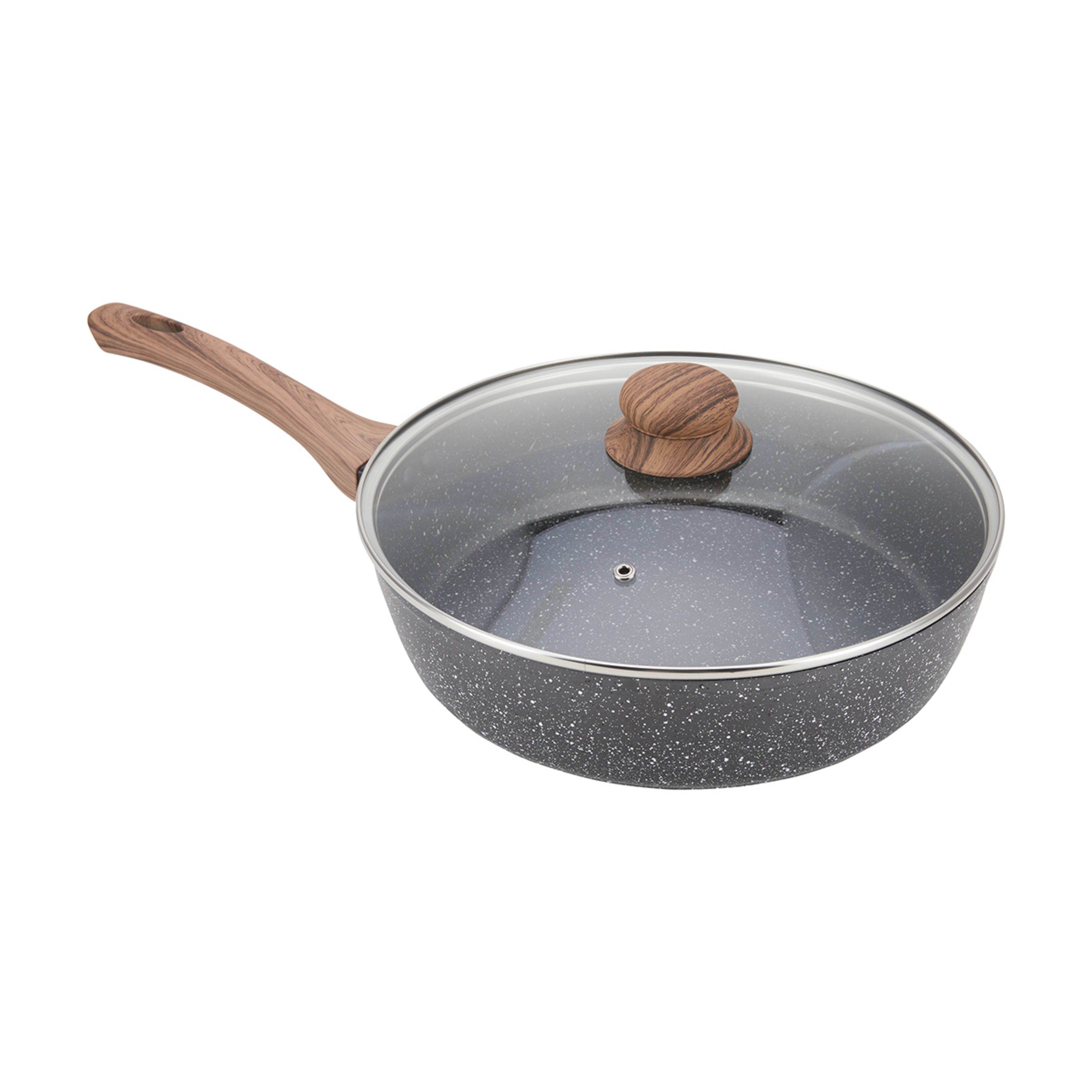 Wooden Look Saute Pan Kmart