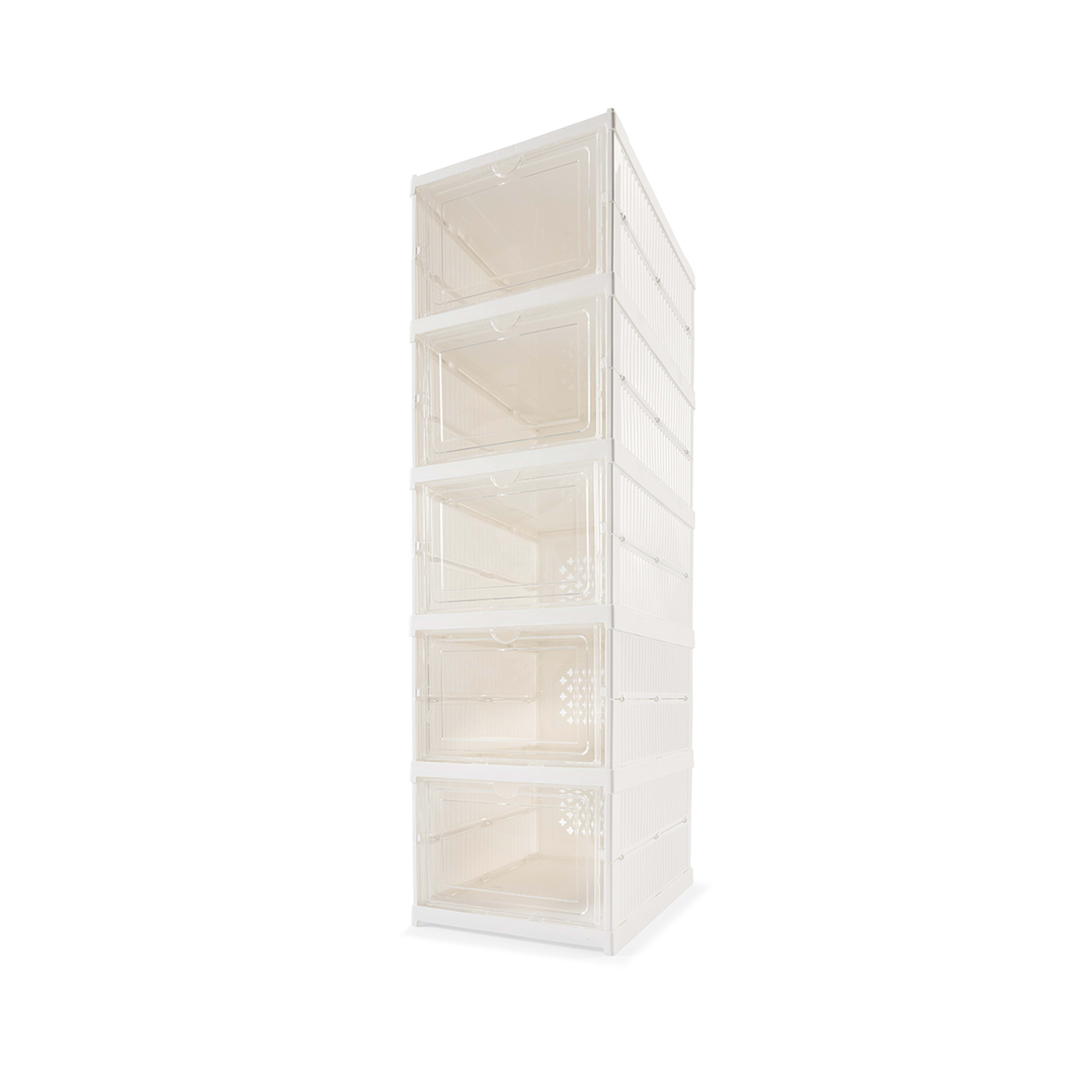 3 5 Tier Collapsible Shoe Box, 3 of 9