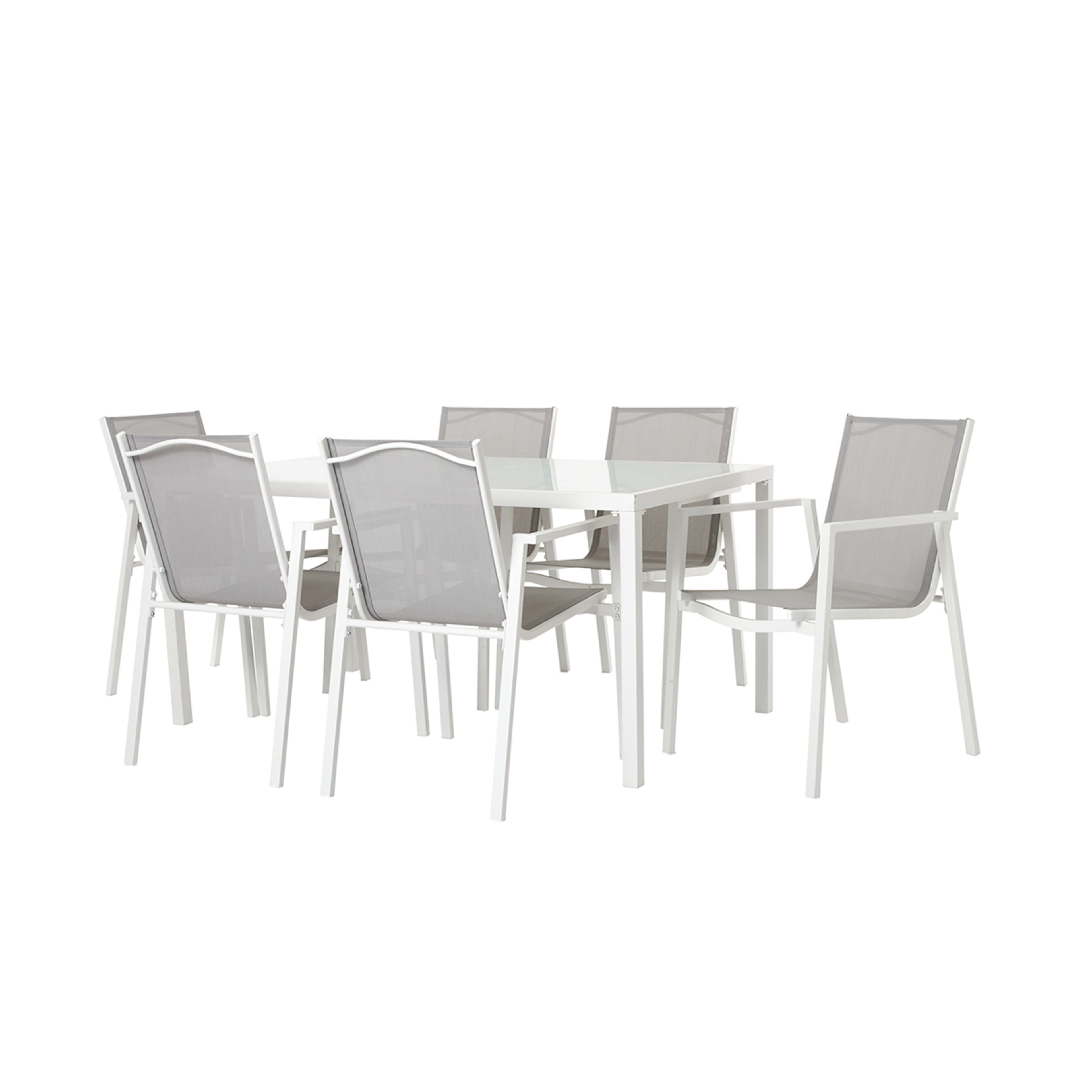 1 7 Piece Dining Set, 1 of 9