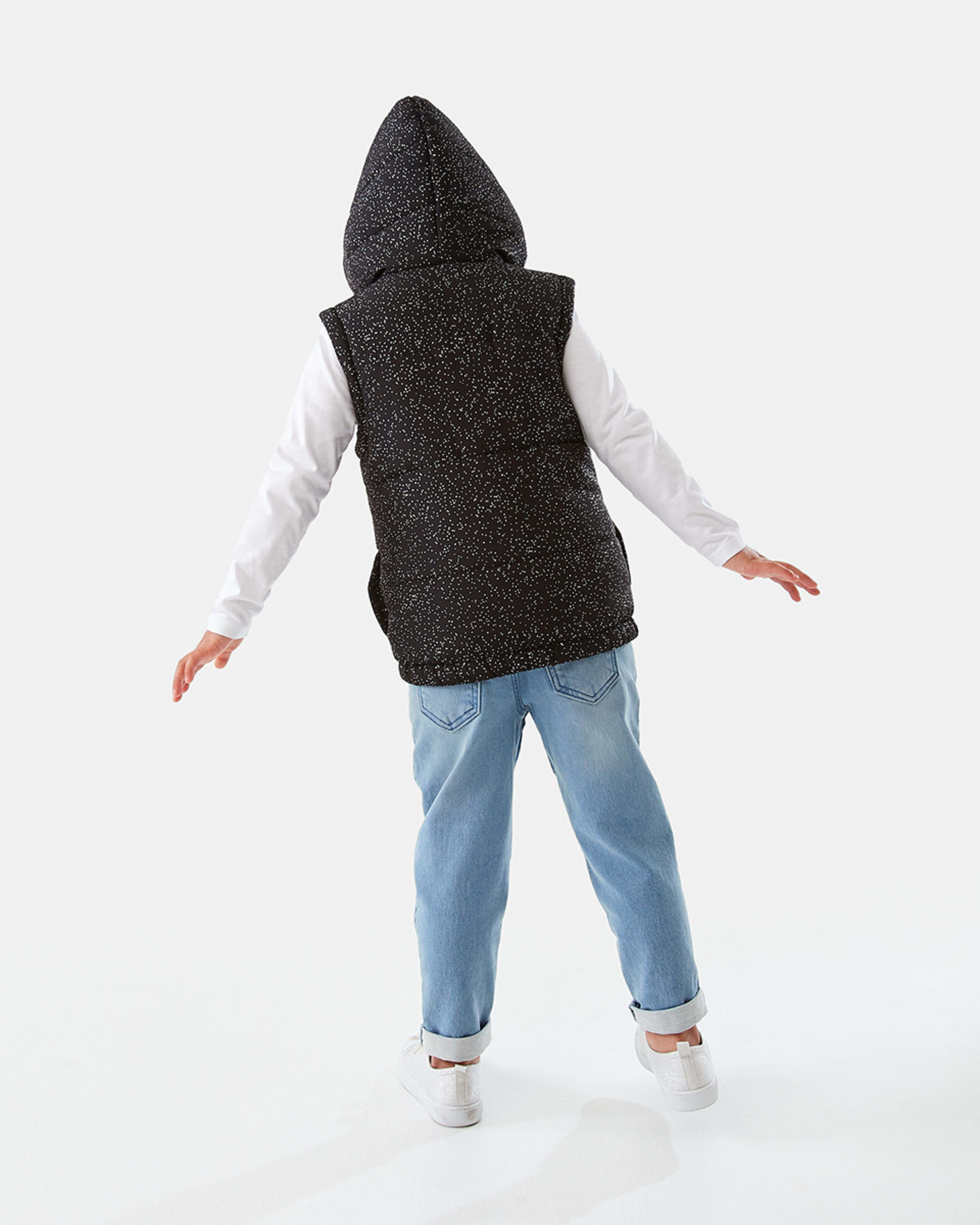 Sparkle Hooded Vest Kmart NZ