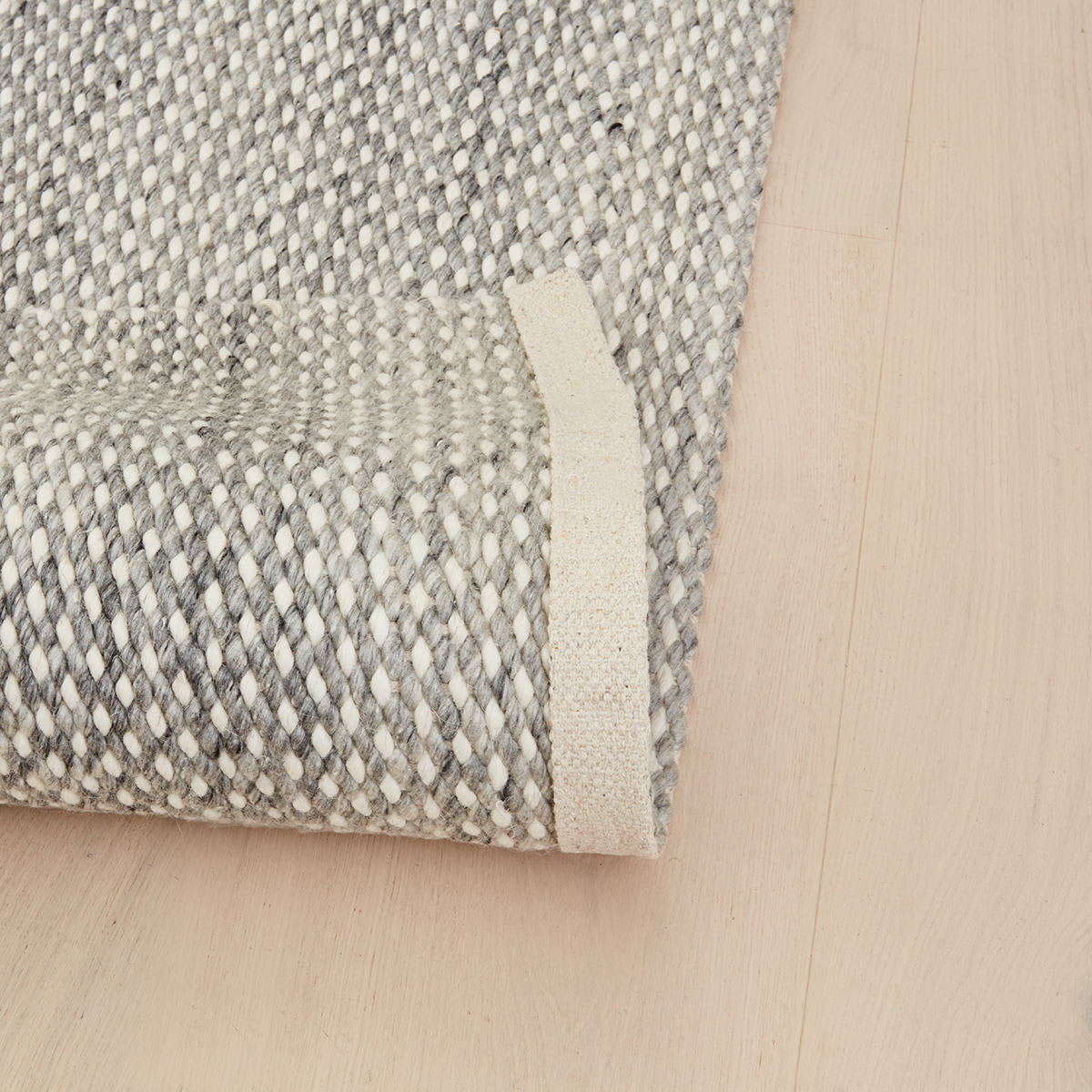 Wool Blend Felix Rug Grey, Large 235cm x 160cm Kmart