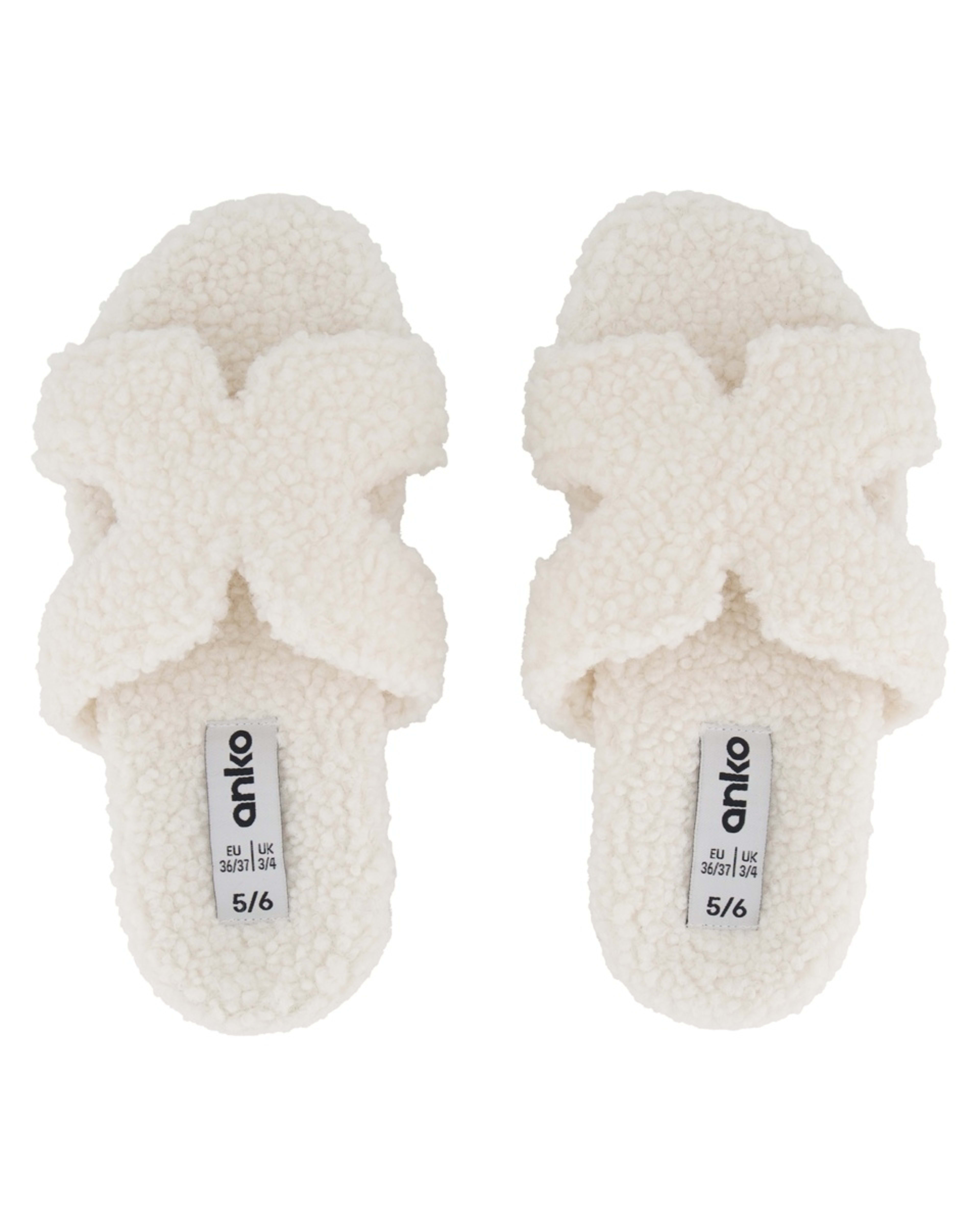 2 H Strap Boucle Slides SNOW WHITE, 2 of 3