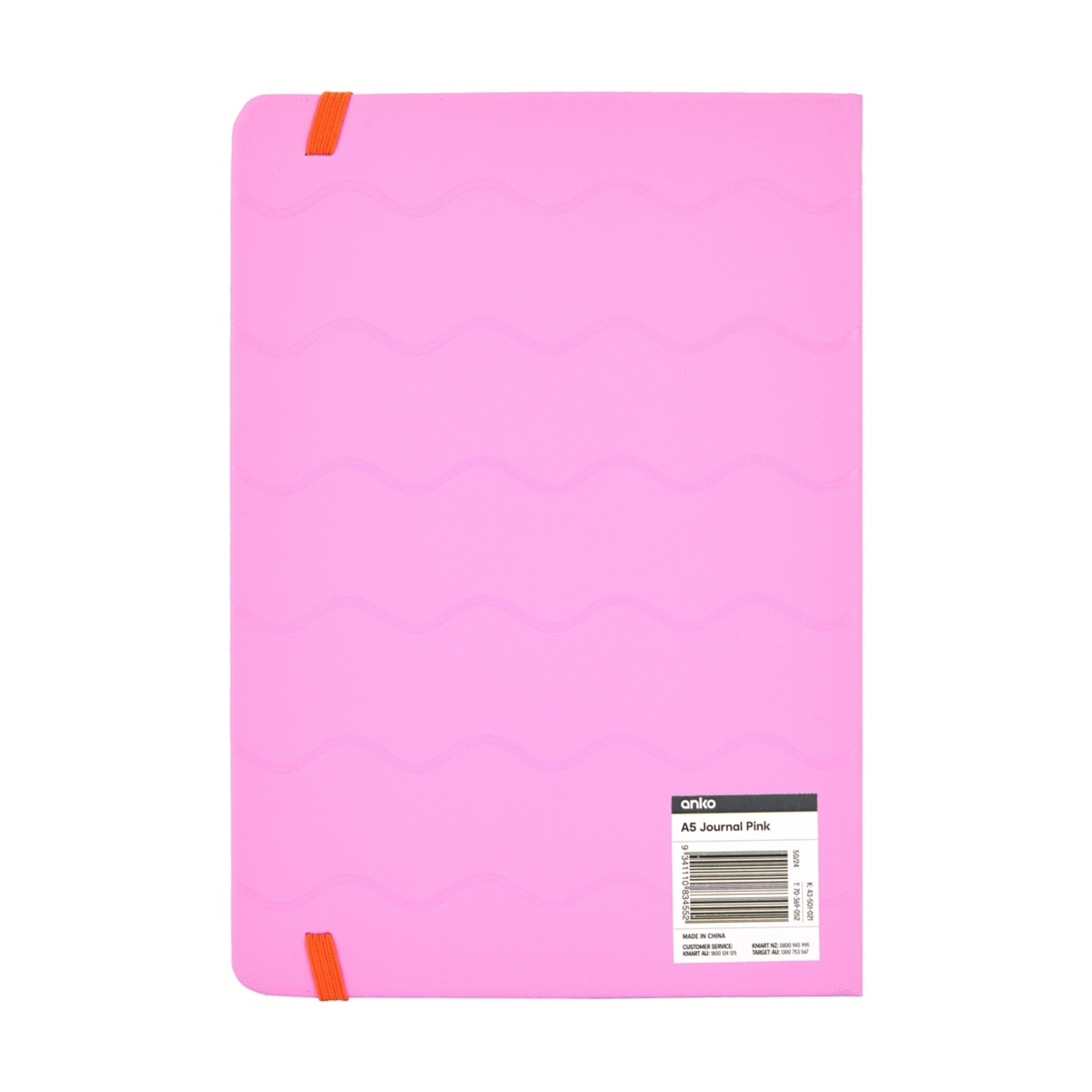 6 A5 Journal - Pink, 6 of 6
