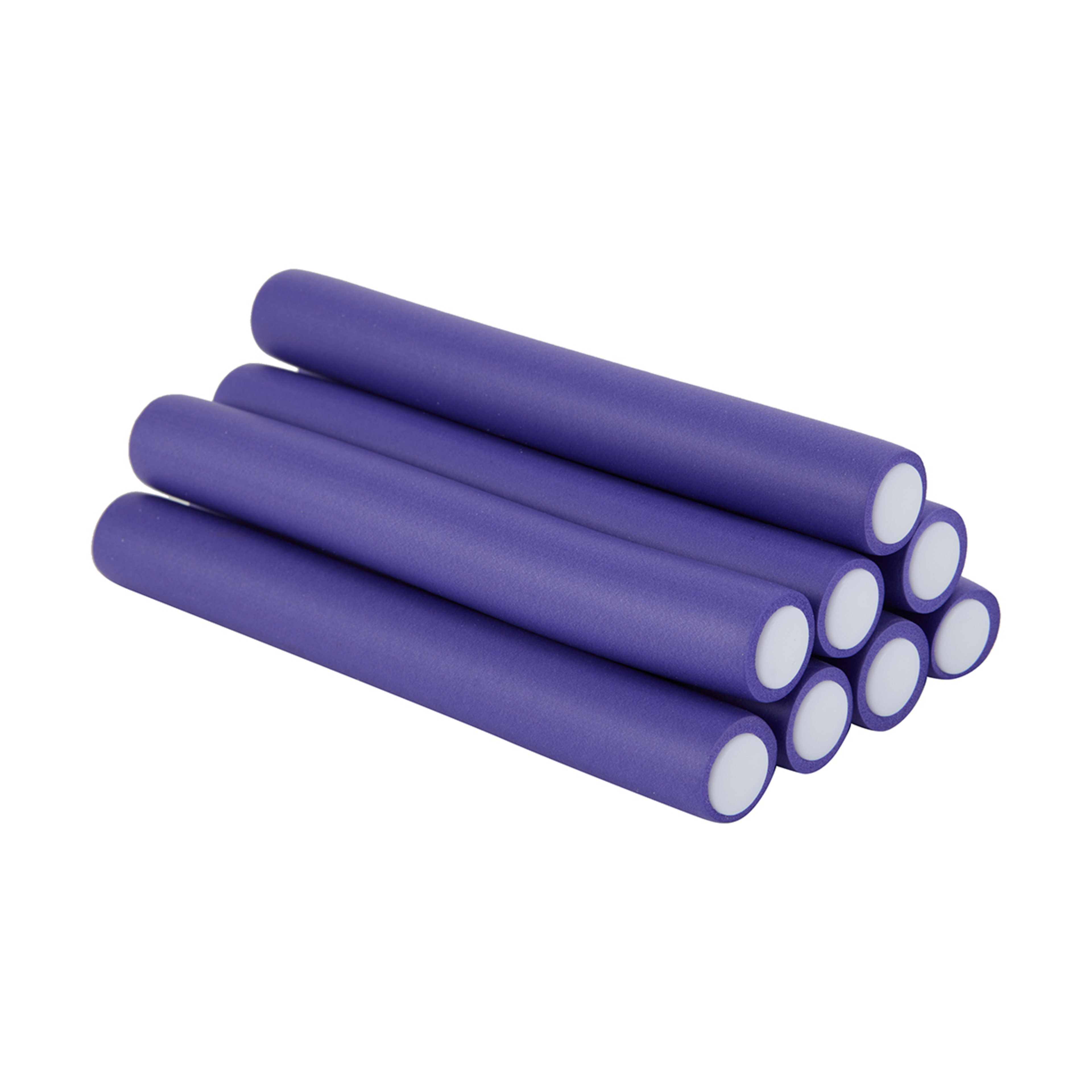 3 OXX Haircare 8 Piece Bendy Rollers - Purple, 3 of 5