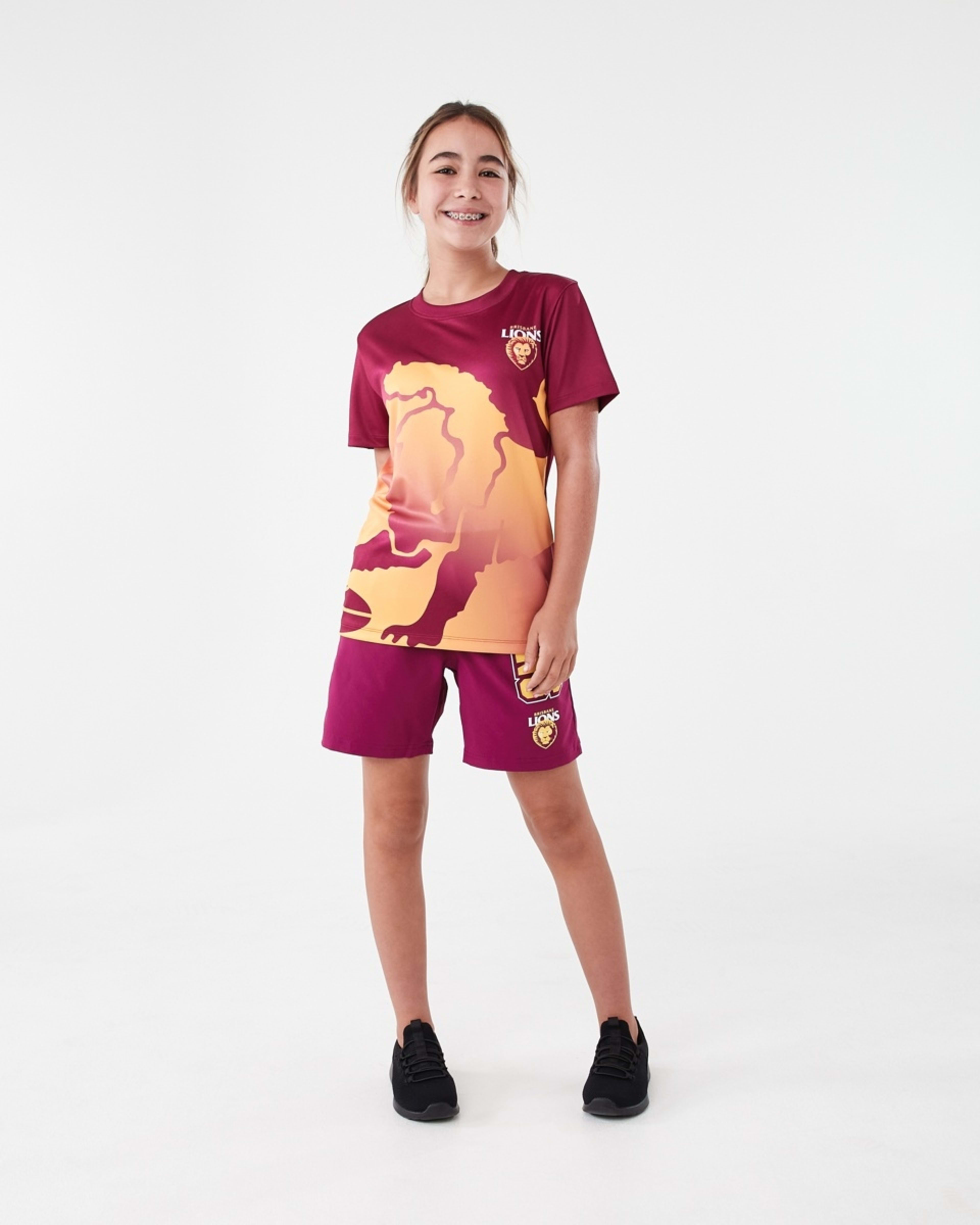 7 Official AFL Kids Training T-shirt Brisbane, 7 of 10