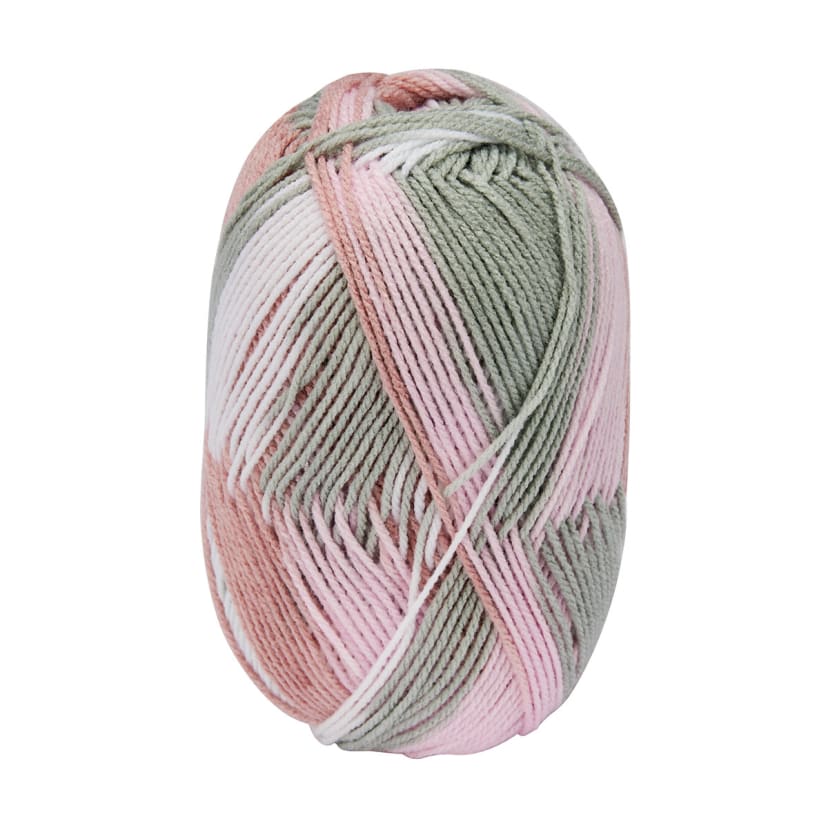 8 Ply Classic Acrylic Yarn Pink Nectar Mix Kmart