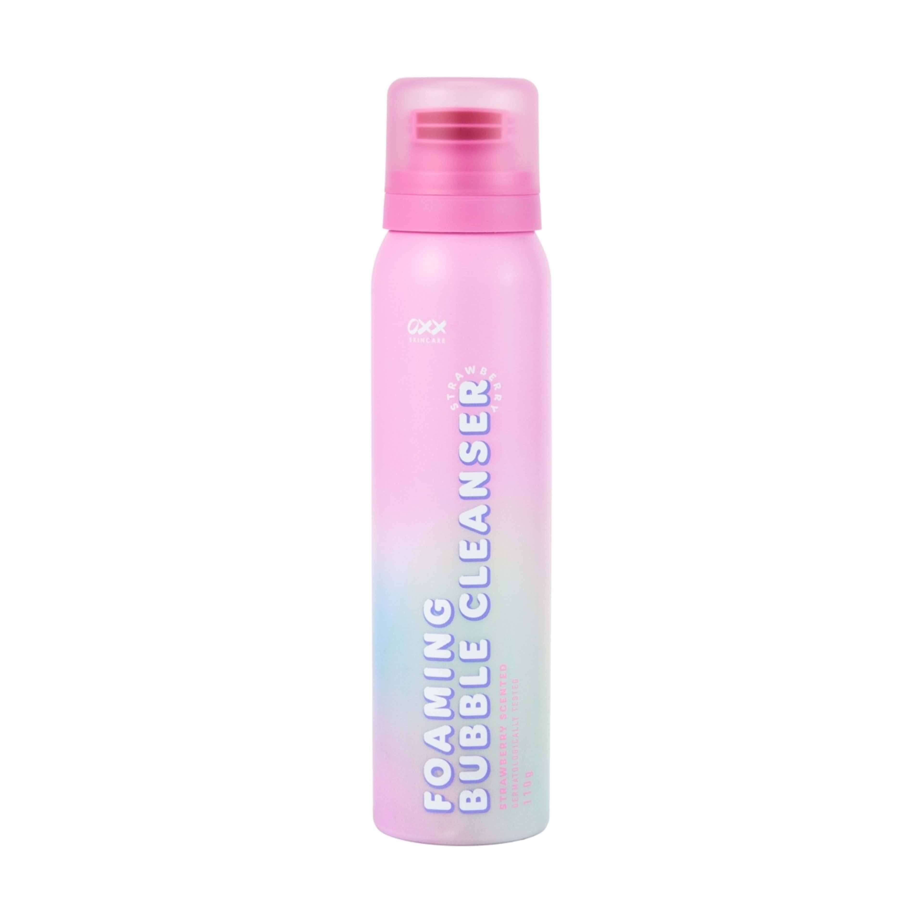 1 OXX Skincare Foaming Bubble Cleanser 110g - Strawberry Scented, 1 of 4