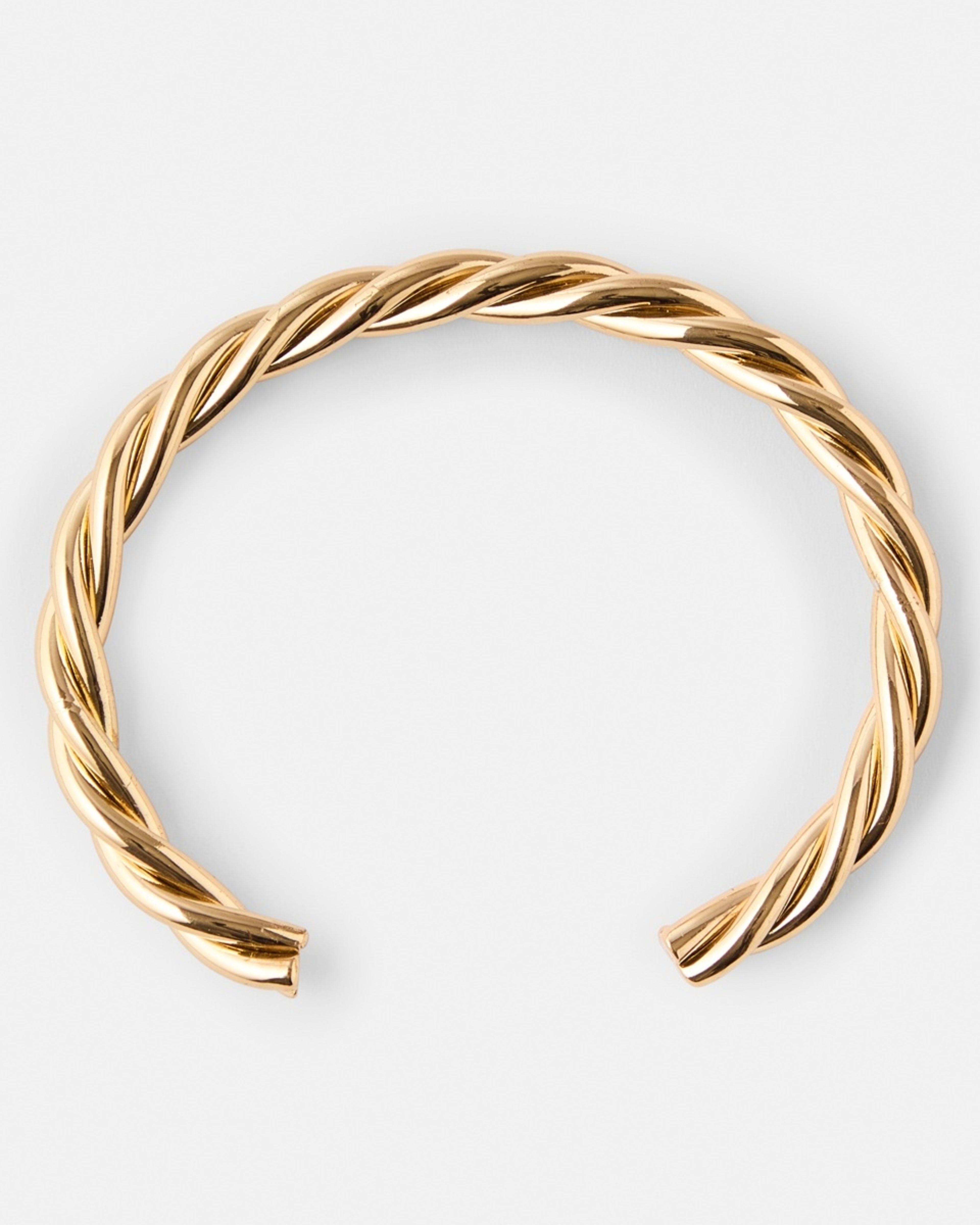 1 Twist Cuff Bracelet - Gold Tone Gold, 1 of 4