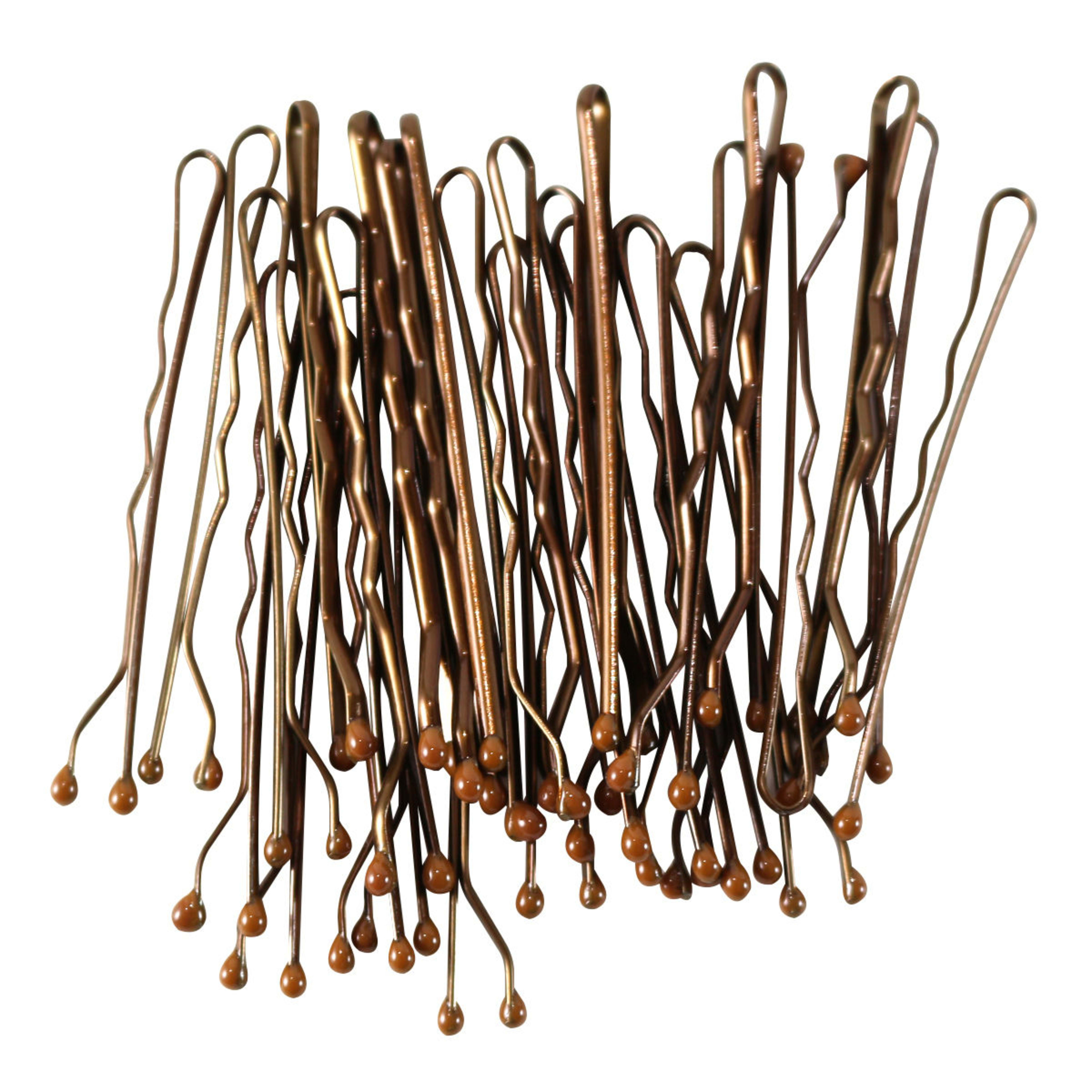 1 100 Pack Brown Bobby Pins