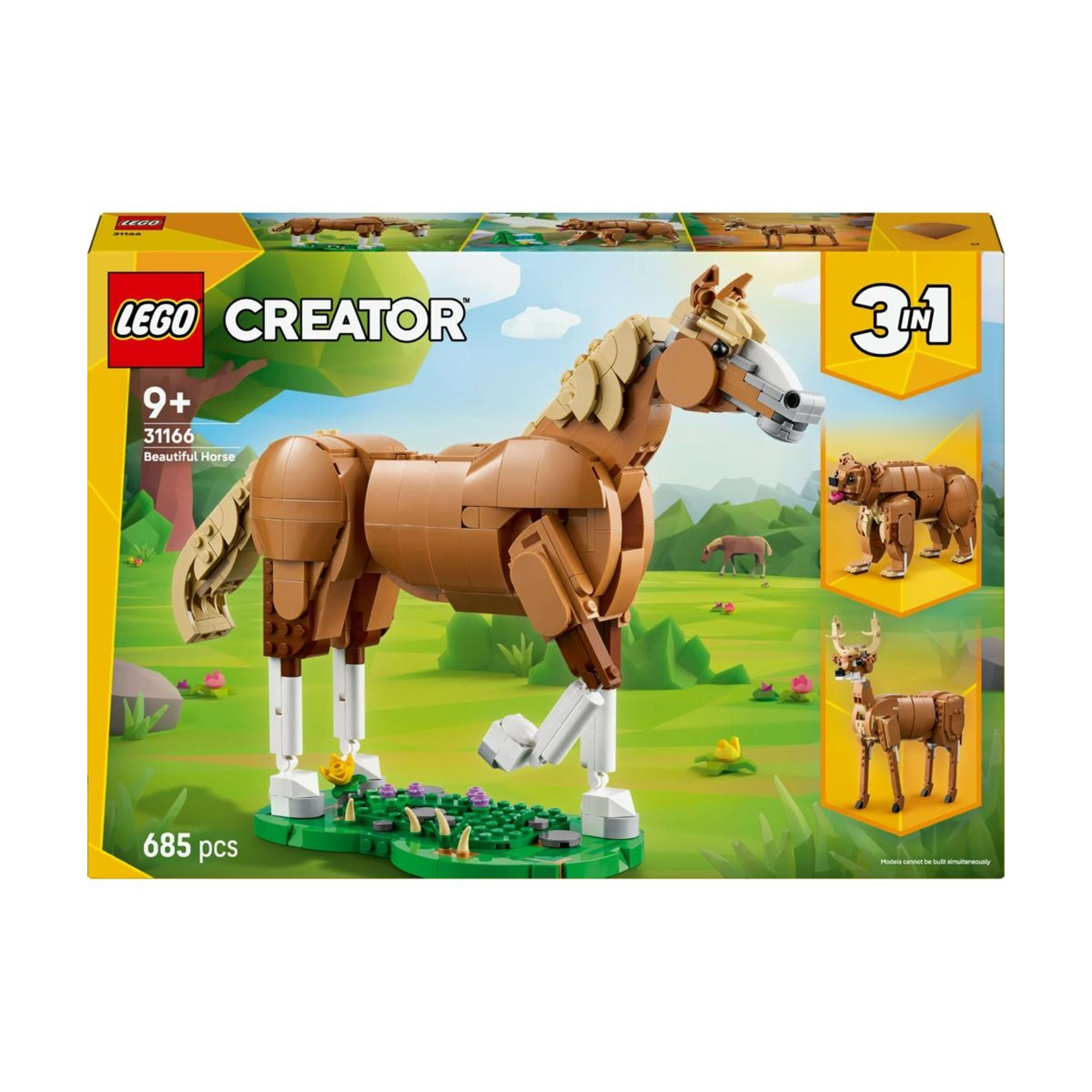 1 LEGO Creator Beautiful Horse 31166, 1 of 10