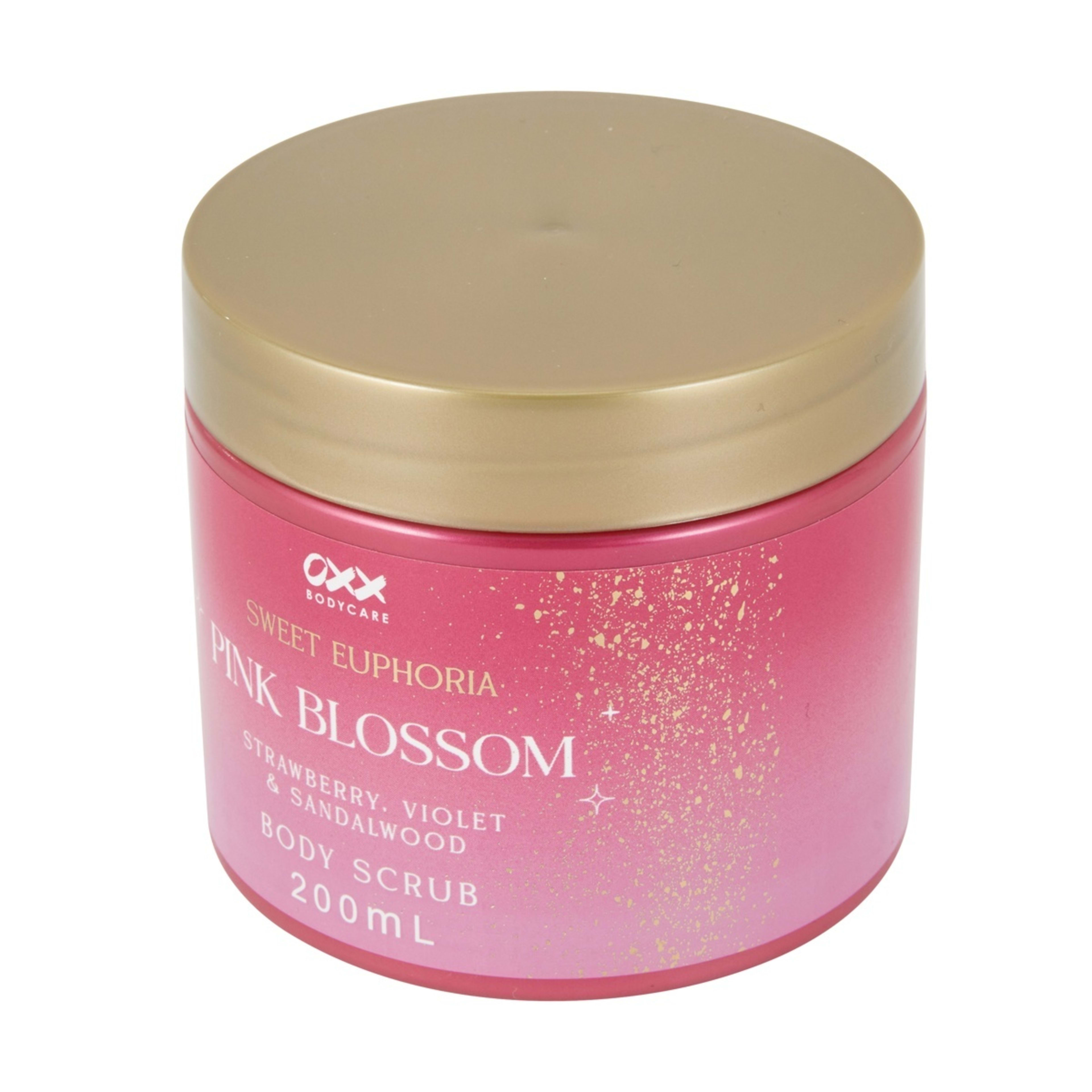 4 OXX Bodycare Pink Blossom Sweet Euphoria Body Scrub 200ml - Strawberry, Violet and Sandalwood, 4 of 5