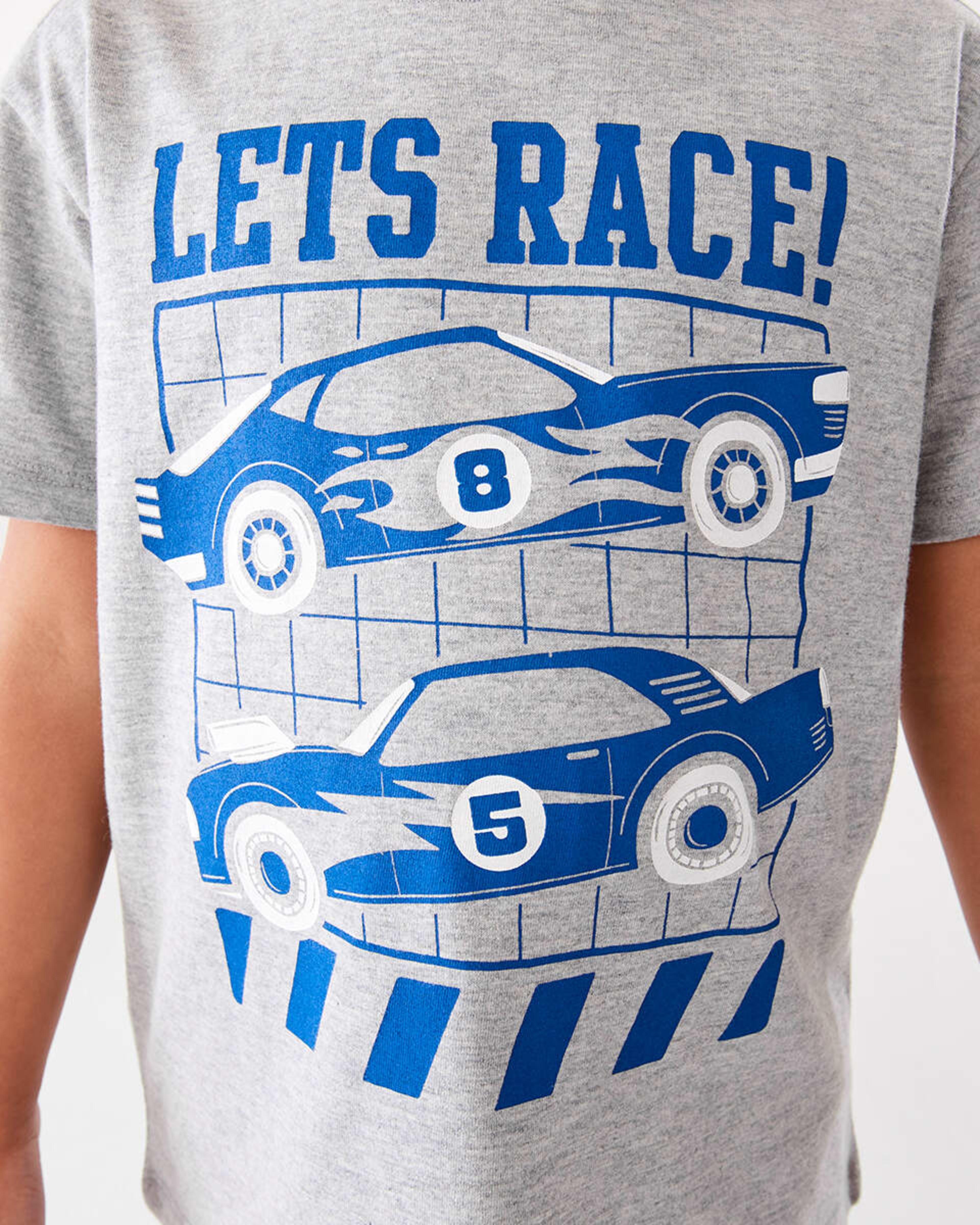 4 Chest Print T-shirt Marle Race, 4 of 8