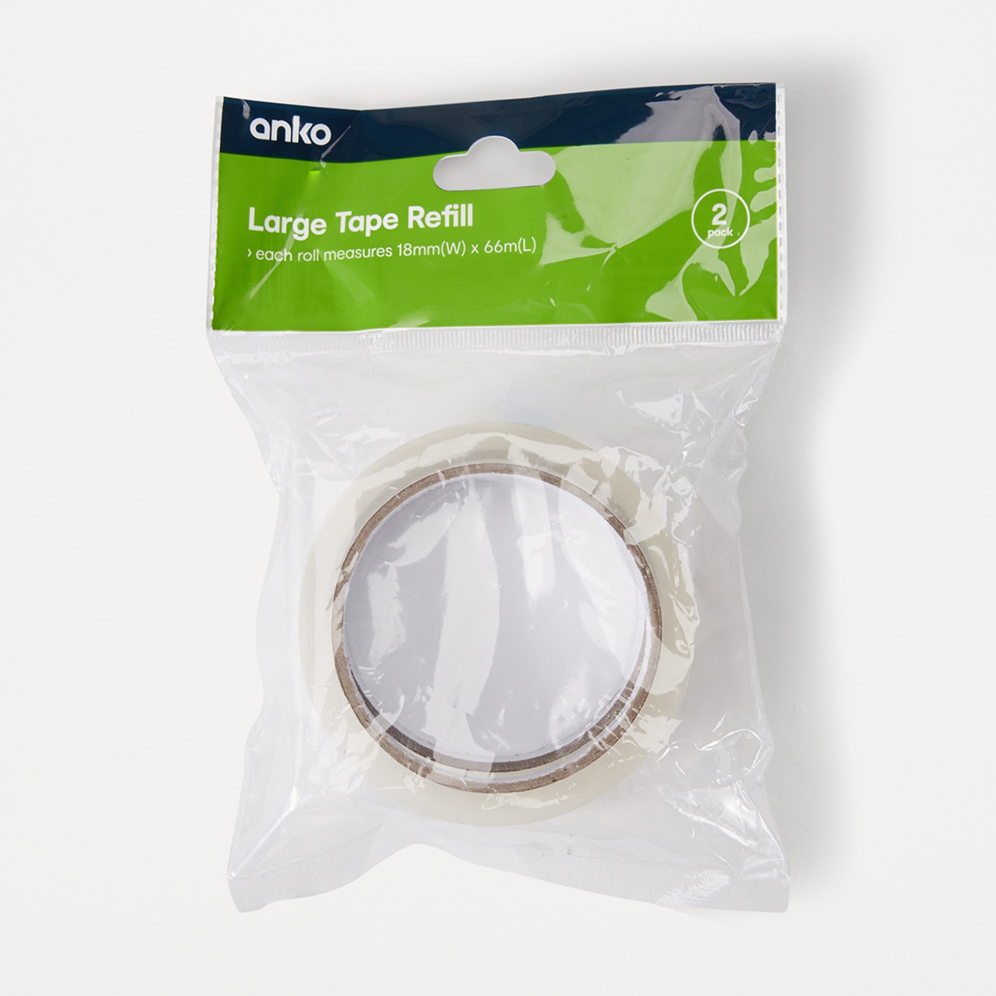 Large Clear Tape Refills Set of 2 Kmart
