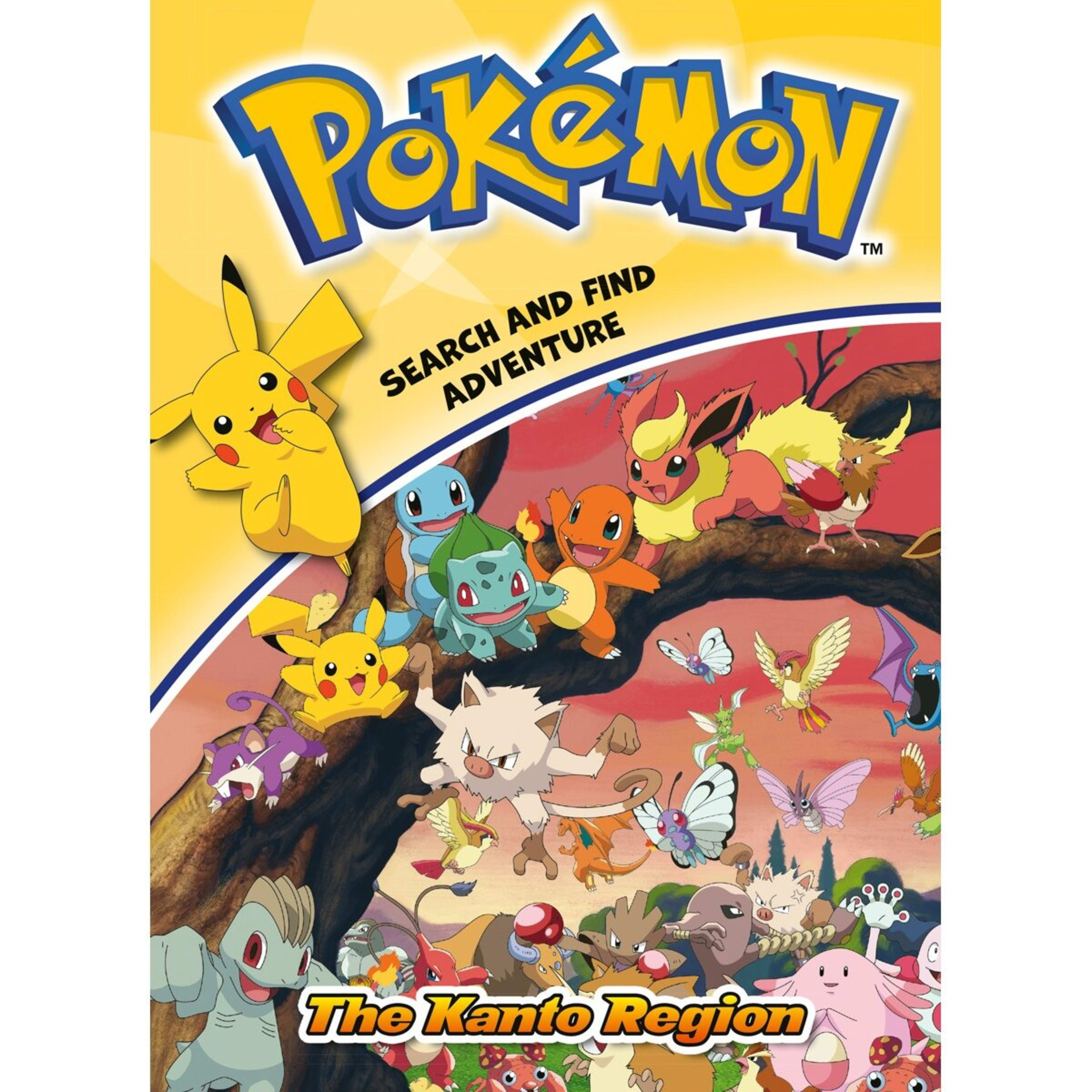 1 Pokemon Search and Find Adventure: The Kanto Region - Book