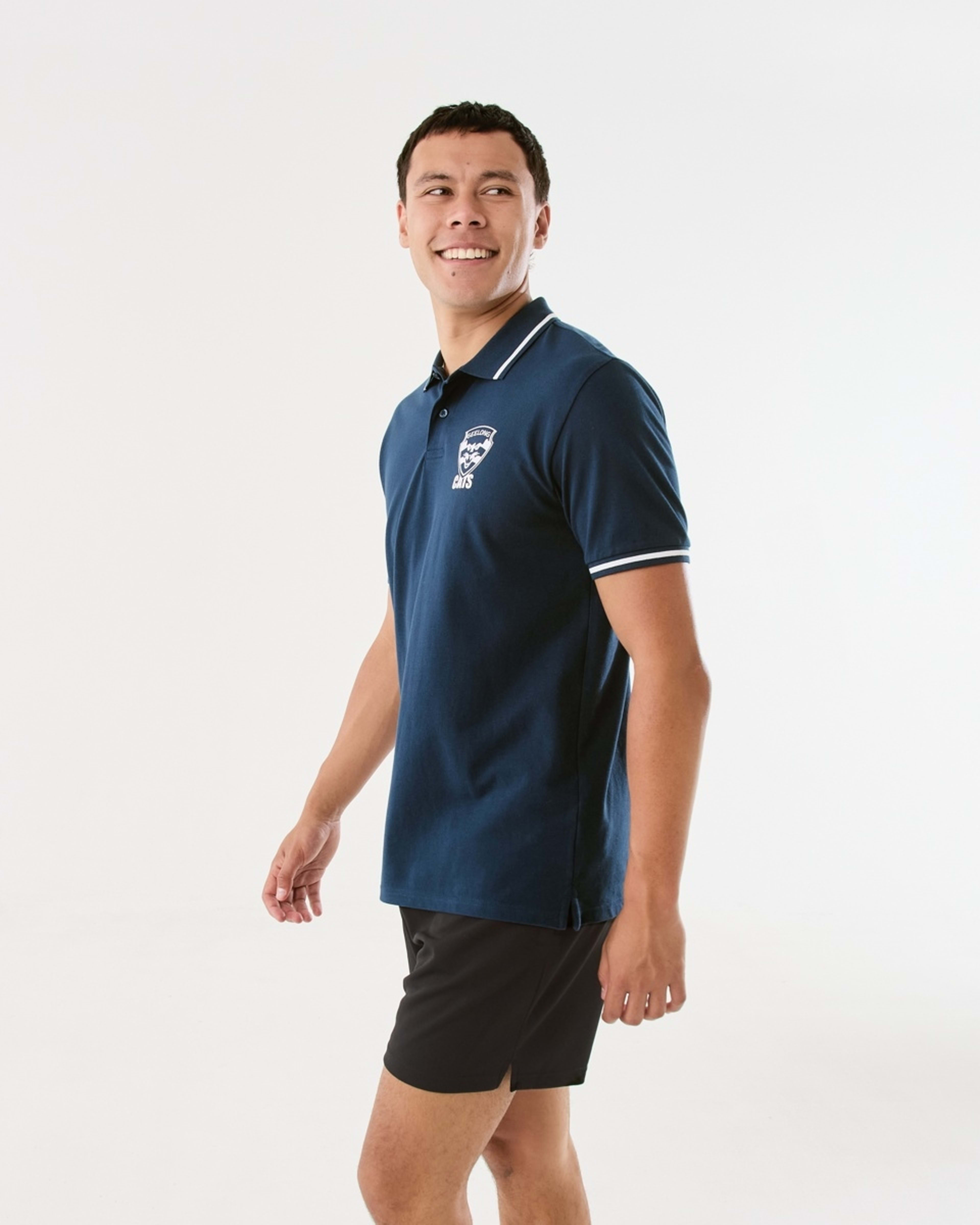 2 Official AFL Adult Polo Shirt Geelong, 2 of 6