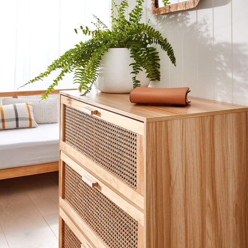 Rattan Chest of Drawers Kmart