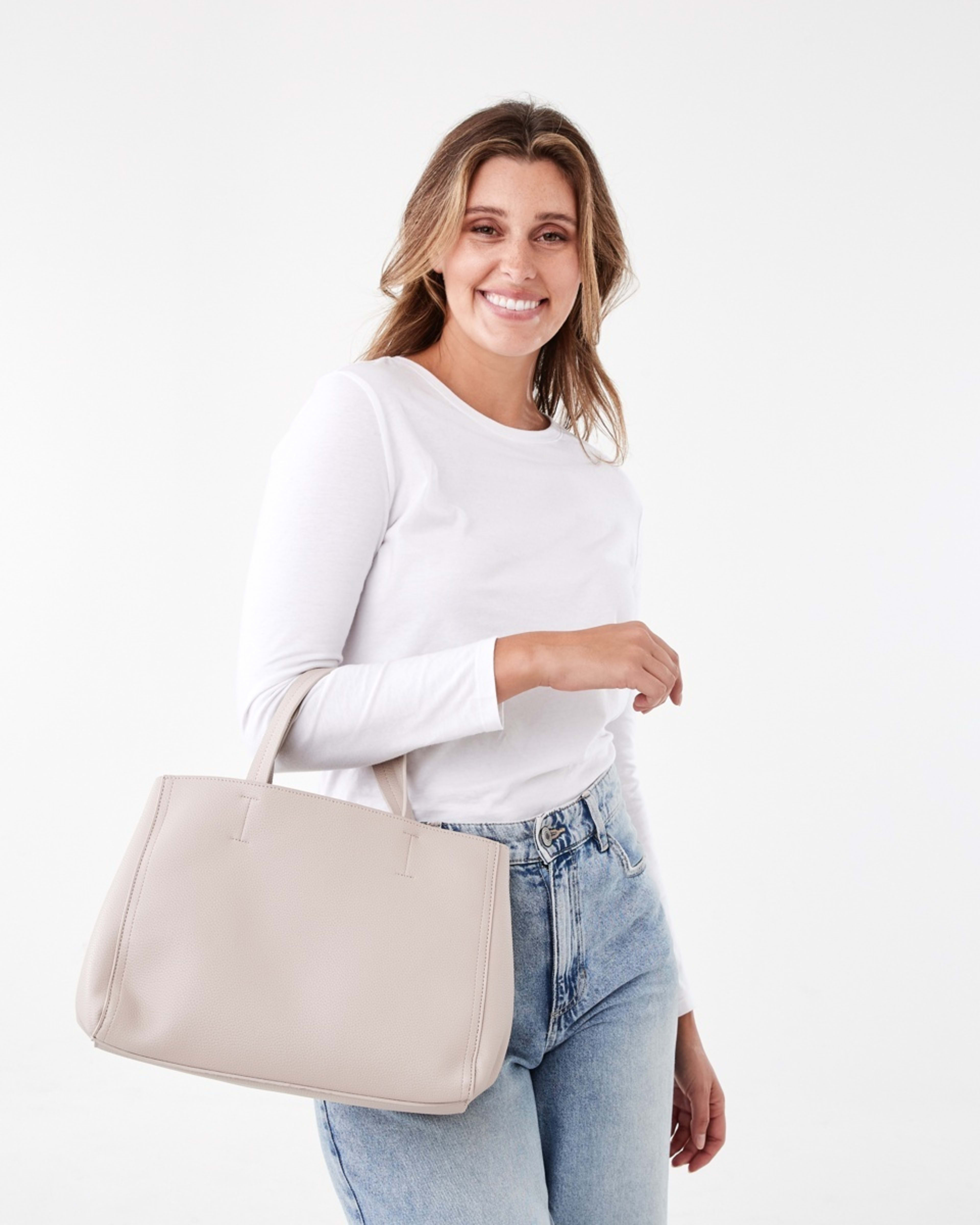 7 Tote Bag Smokey Taupe, 7 of 7