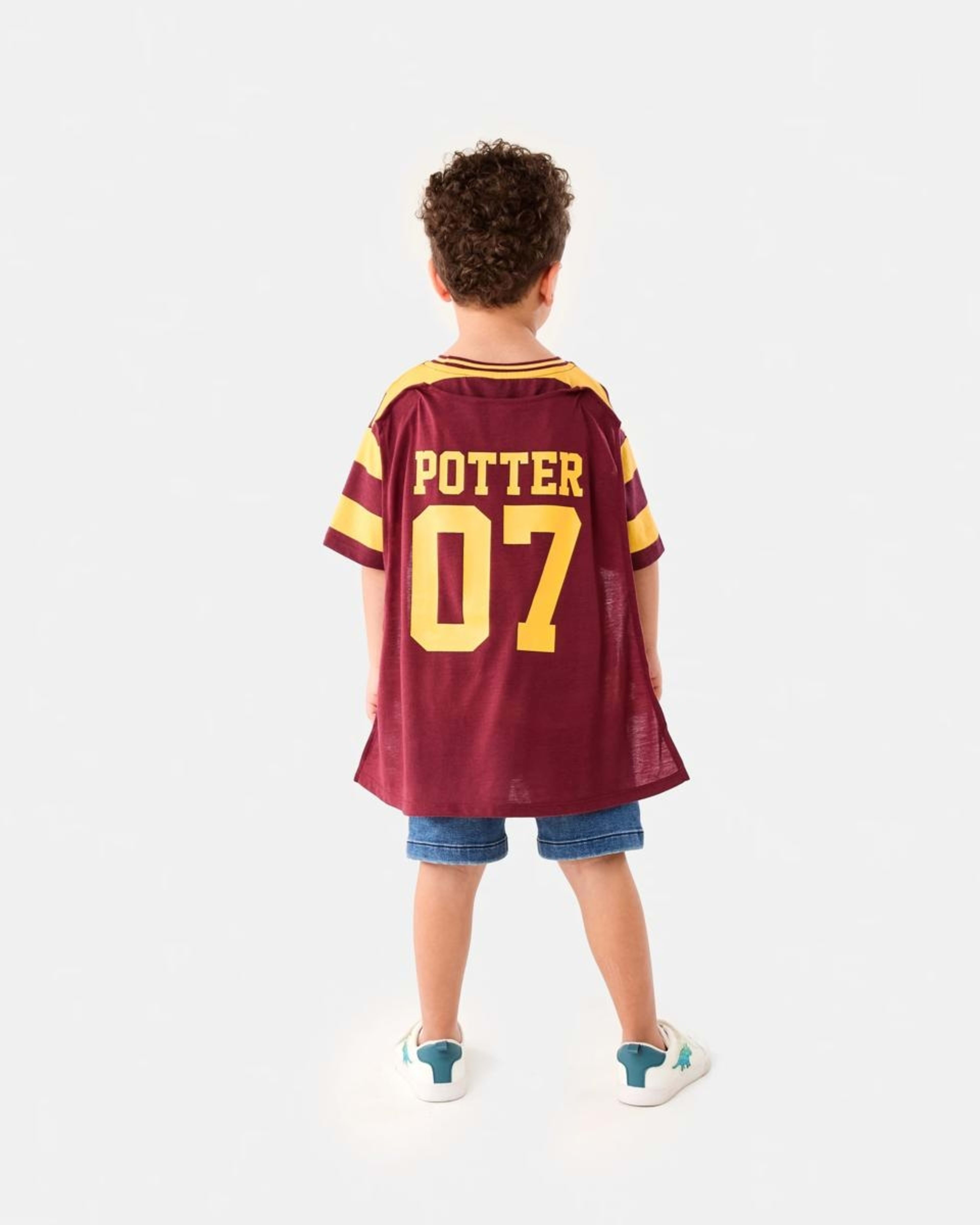 10 Harry Potter Character License Cape T-shirt HP GRYFFINDOR POTTER 07, 10 of 10